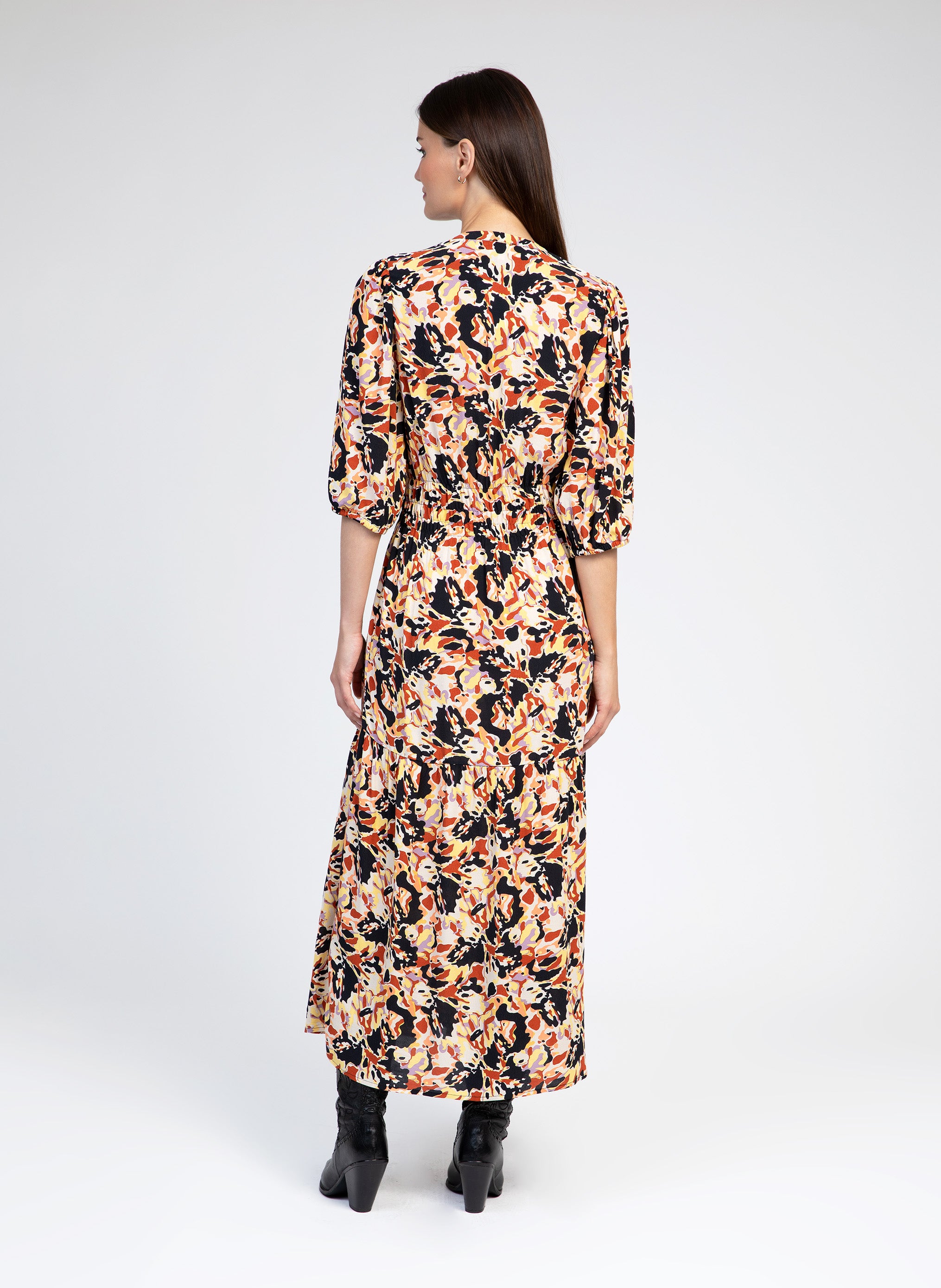 ROBE LONGUE MATINA ballet noir