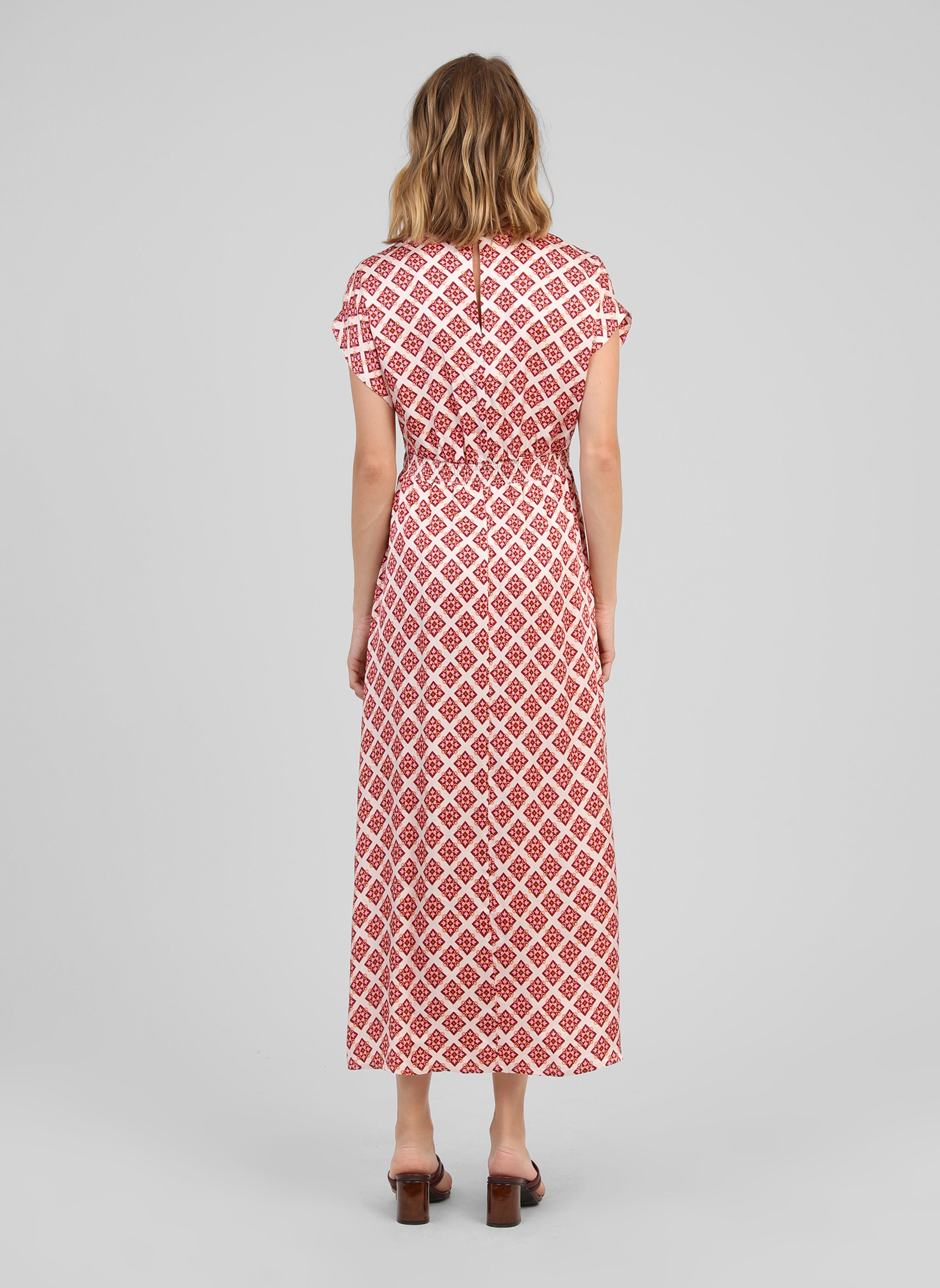 ROBE MIDI MAURANE pirimini ecru