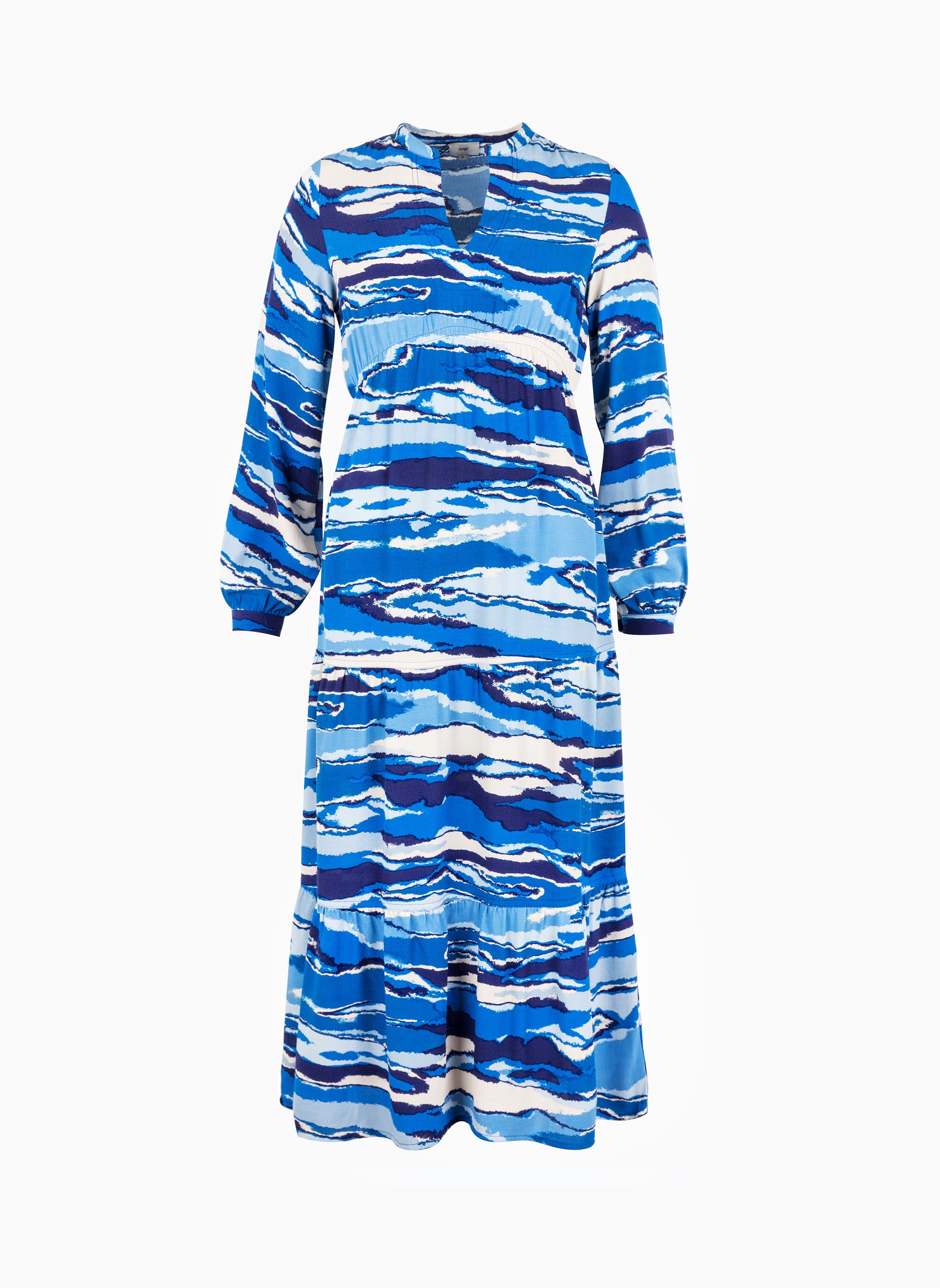 ROBE MIDI MAXIMO tessa bleu