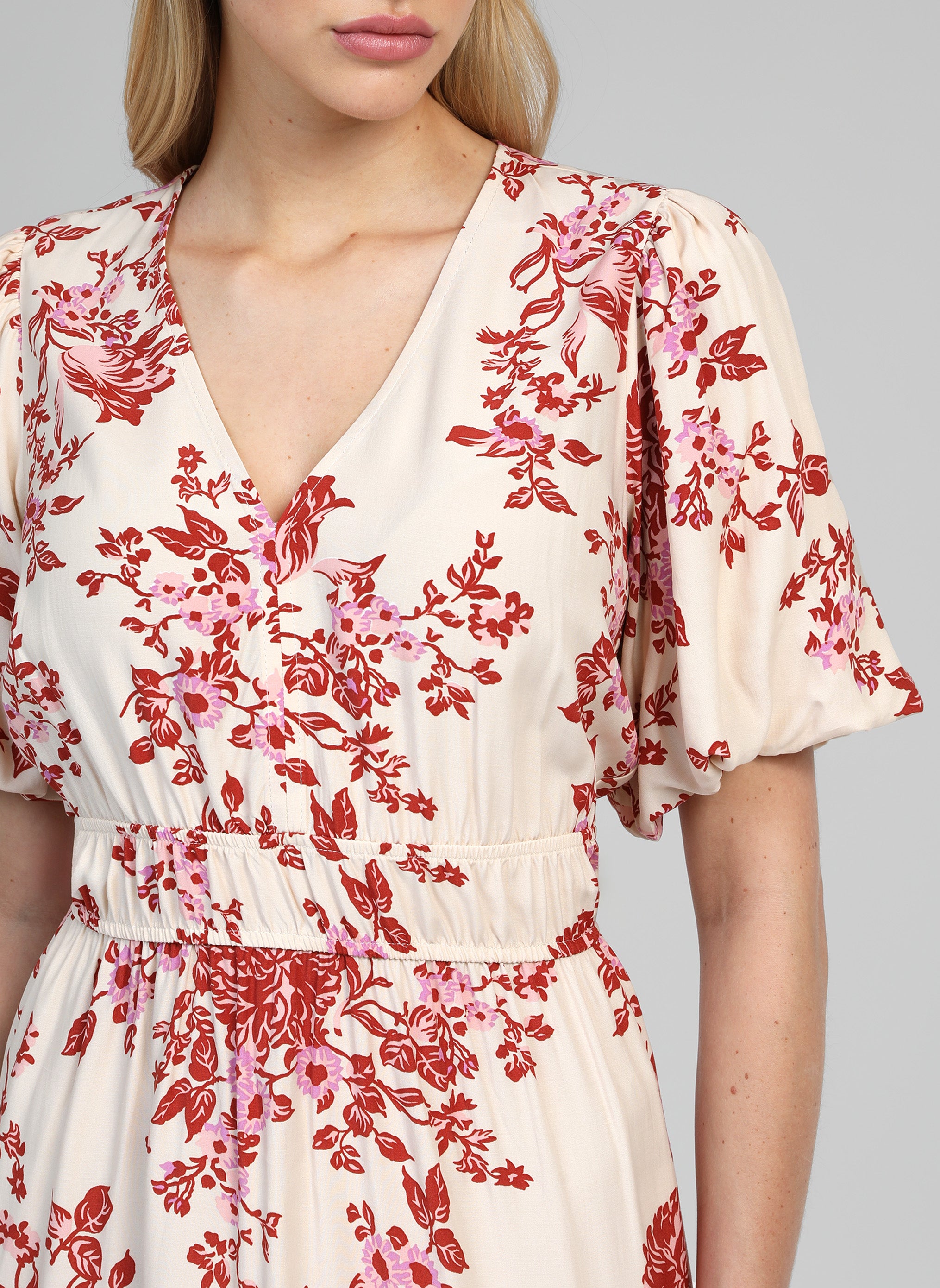 ROBE MIDI MELILA fallout blush