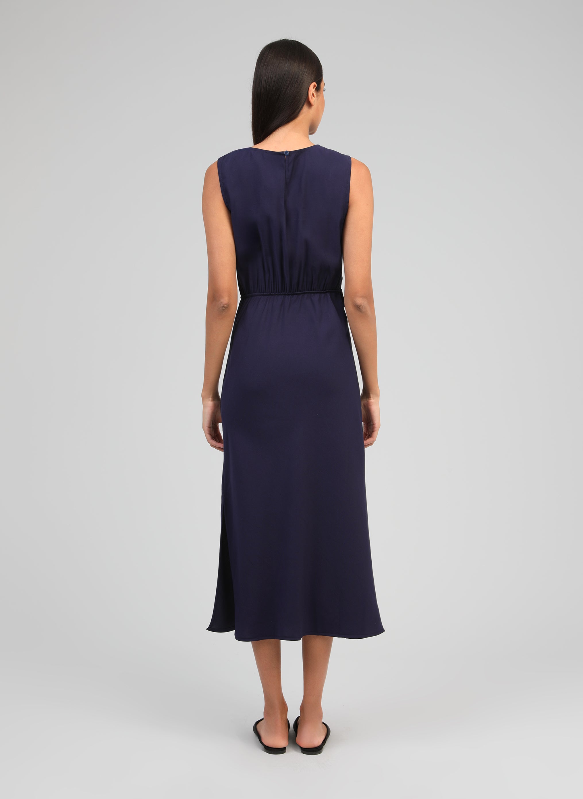 ROBE MIDI MILANA marine