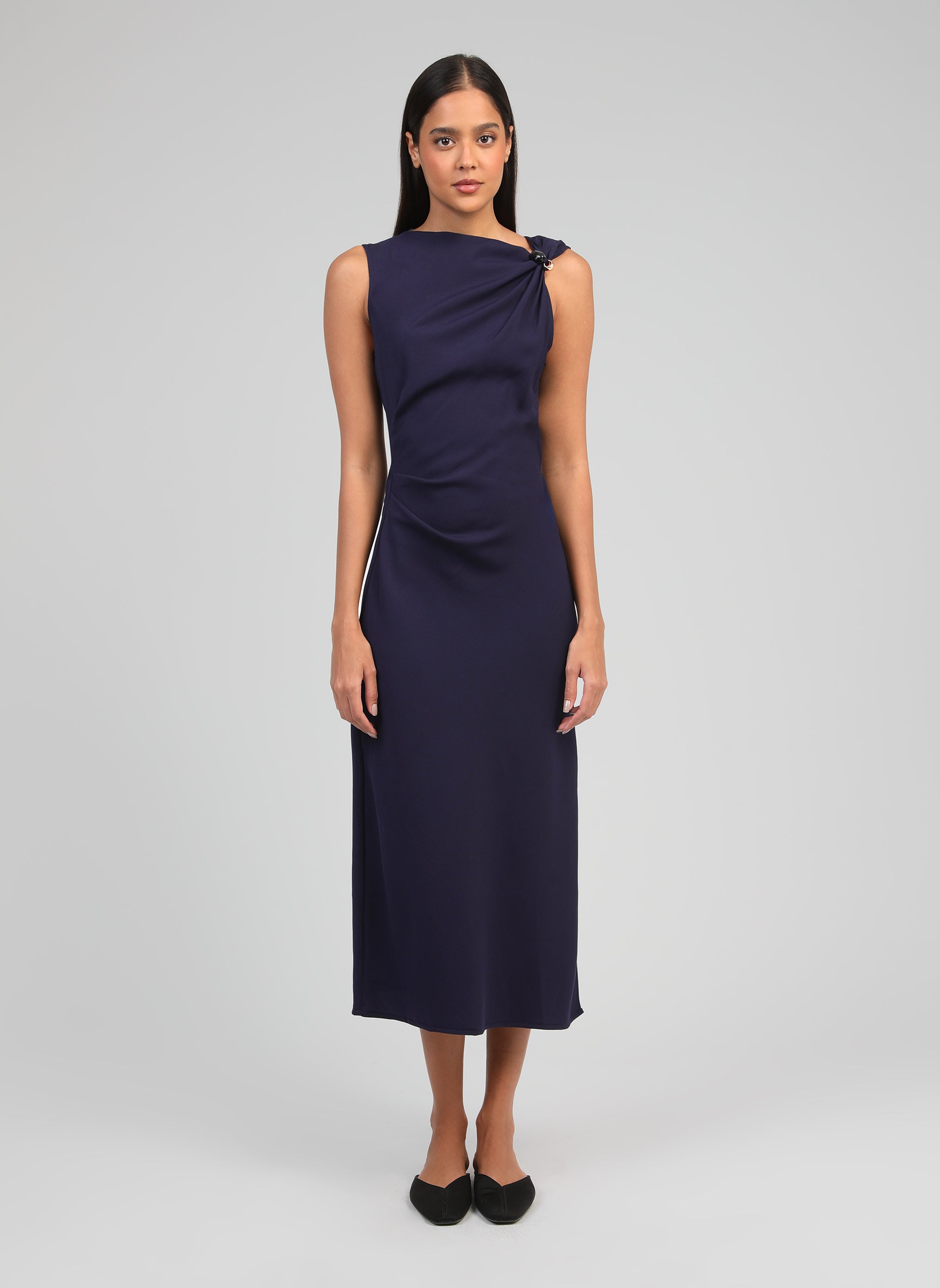 ROBE MIDI MILANA marine