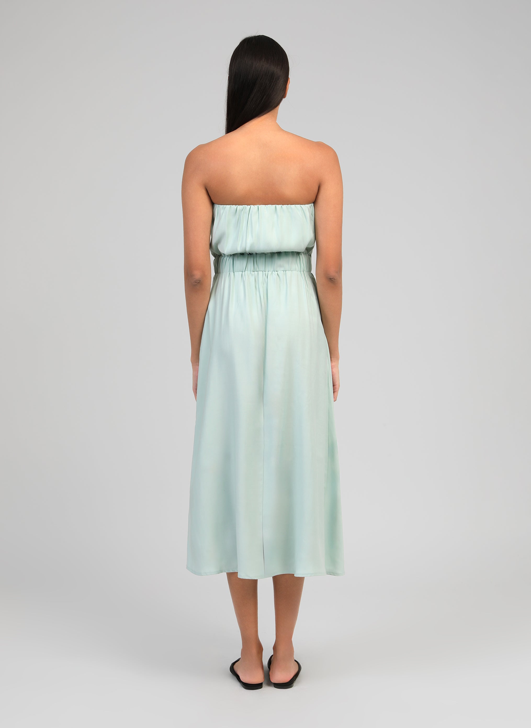 ROBE LONGUE MILIKA celadon