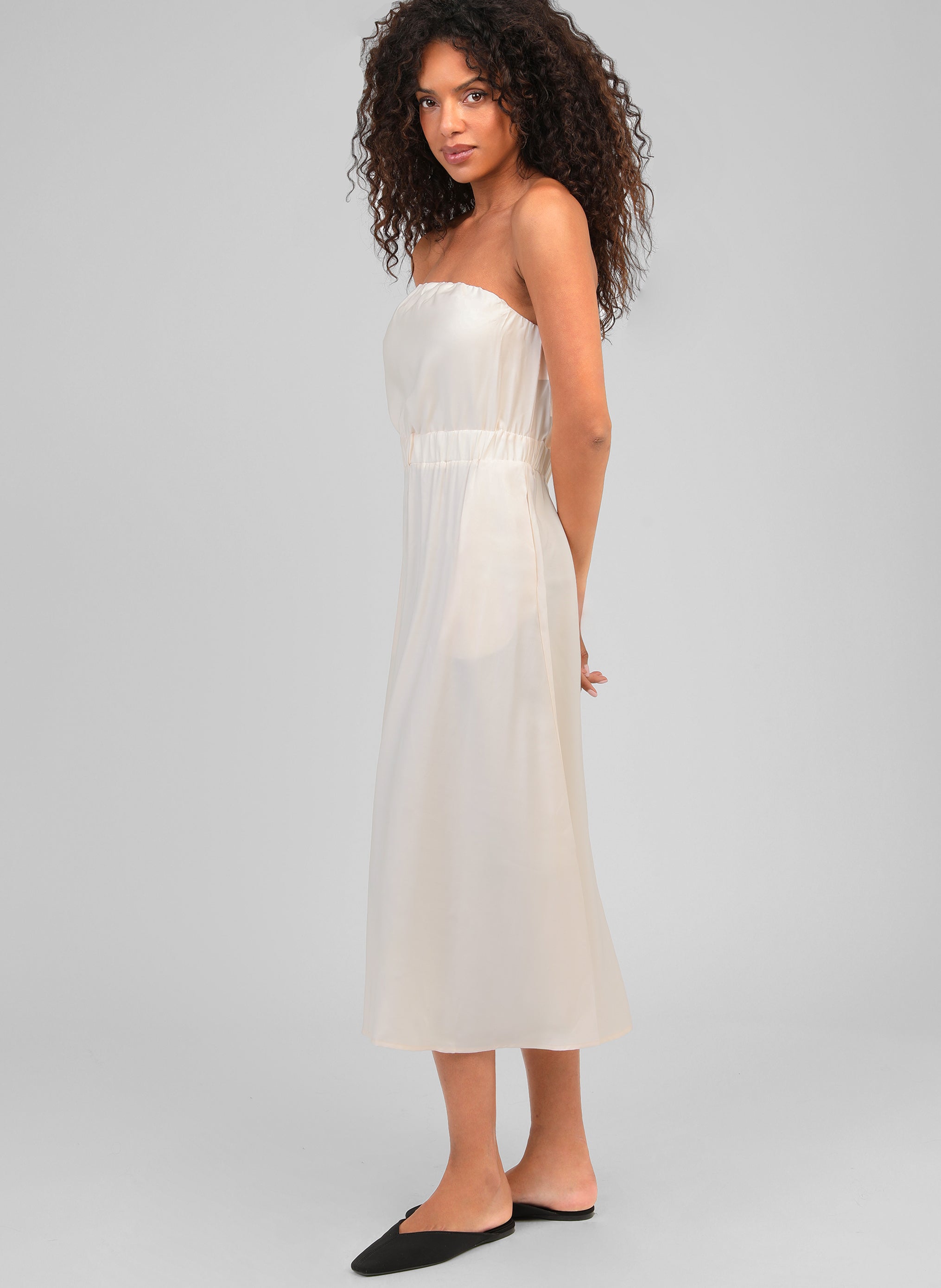 ROBE LONGUE MILIKA ecru