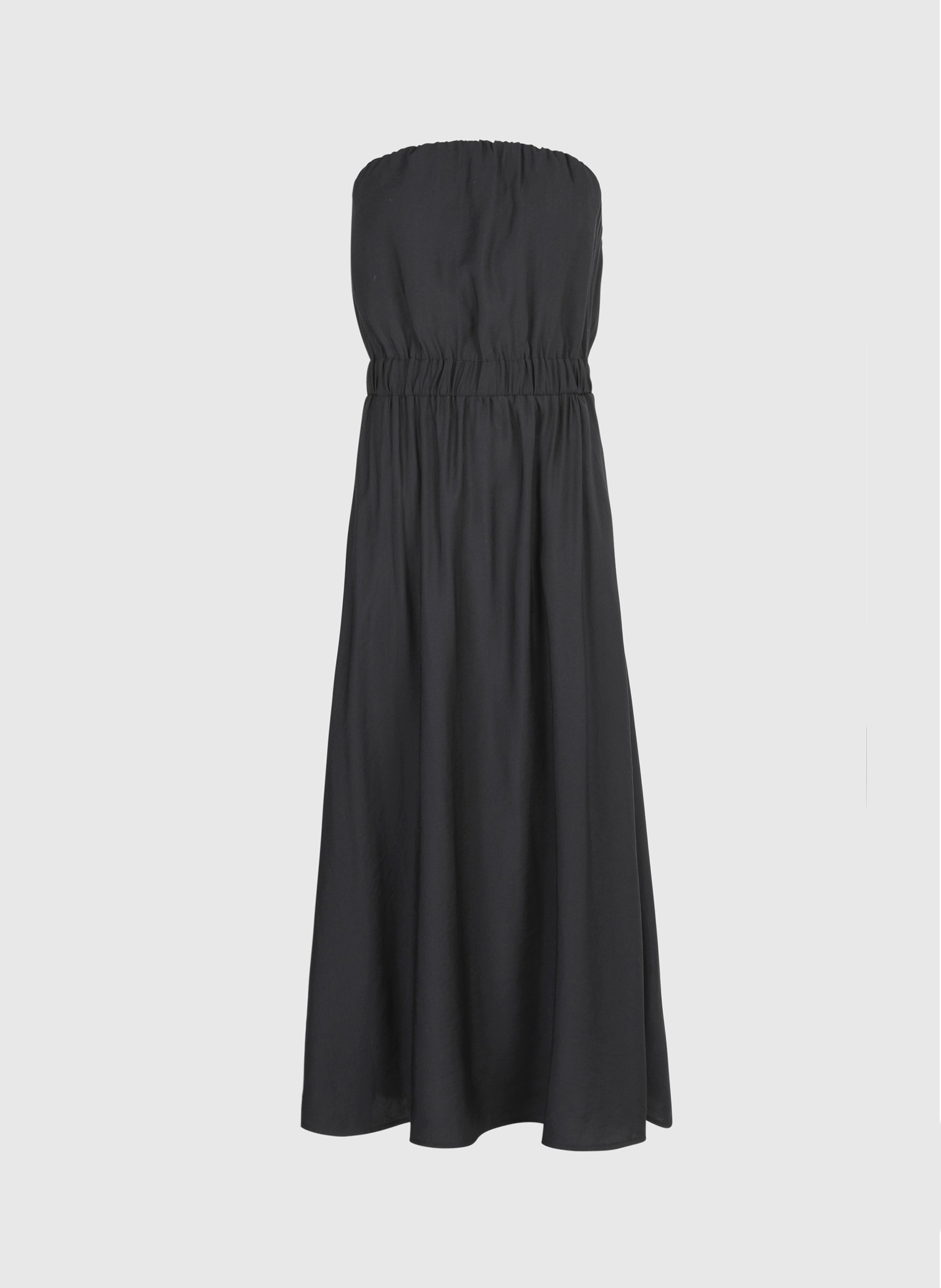 MILIKO LONG DRESS carbon