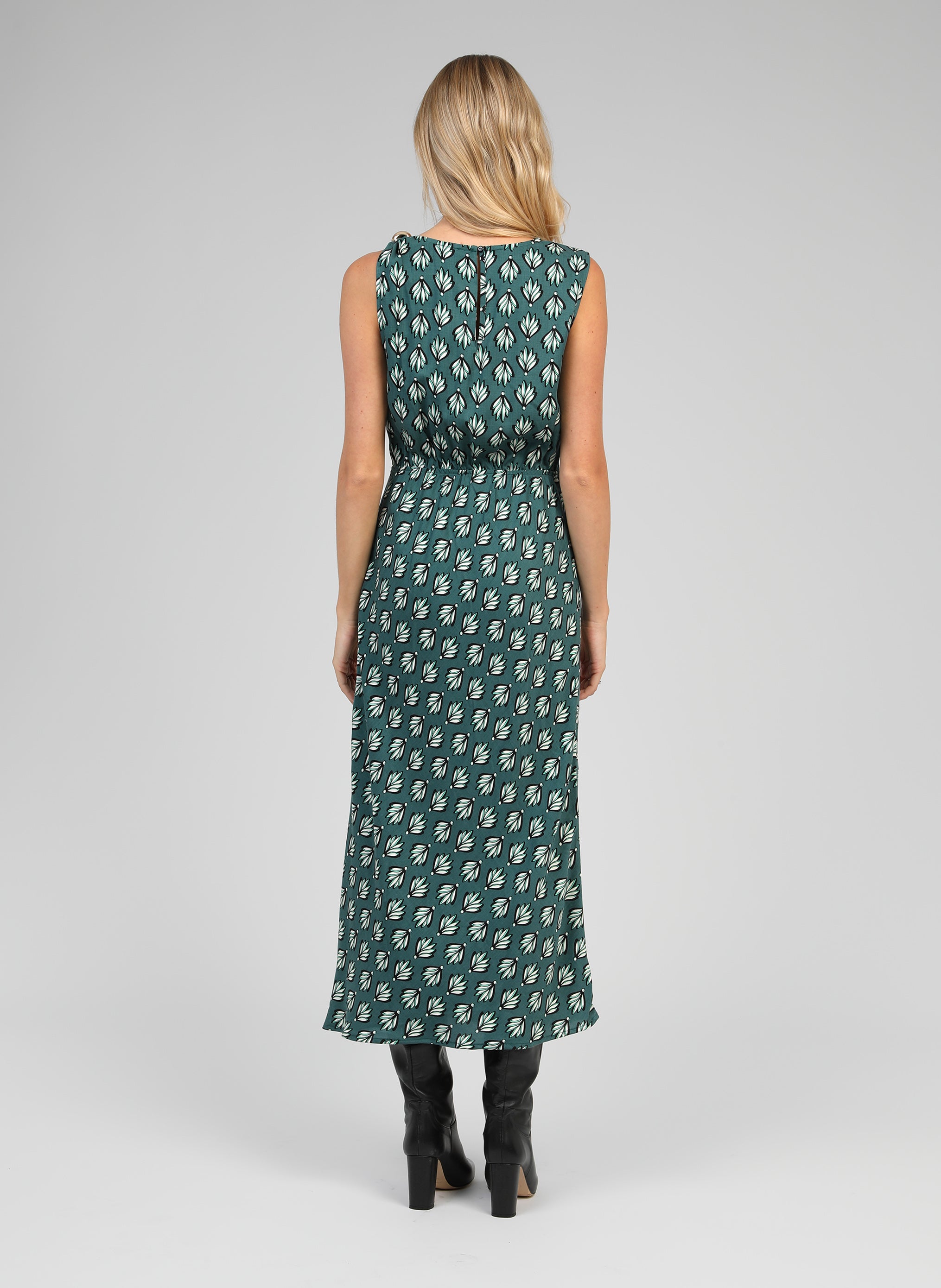 ROBE MIDI MIRKALA zack vert