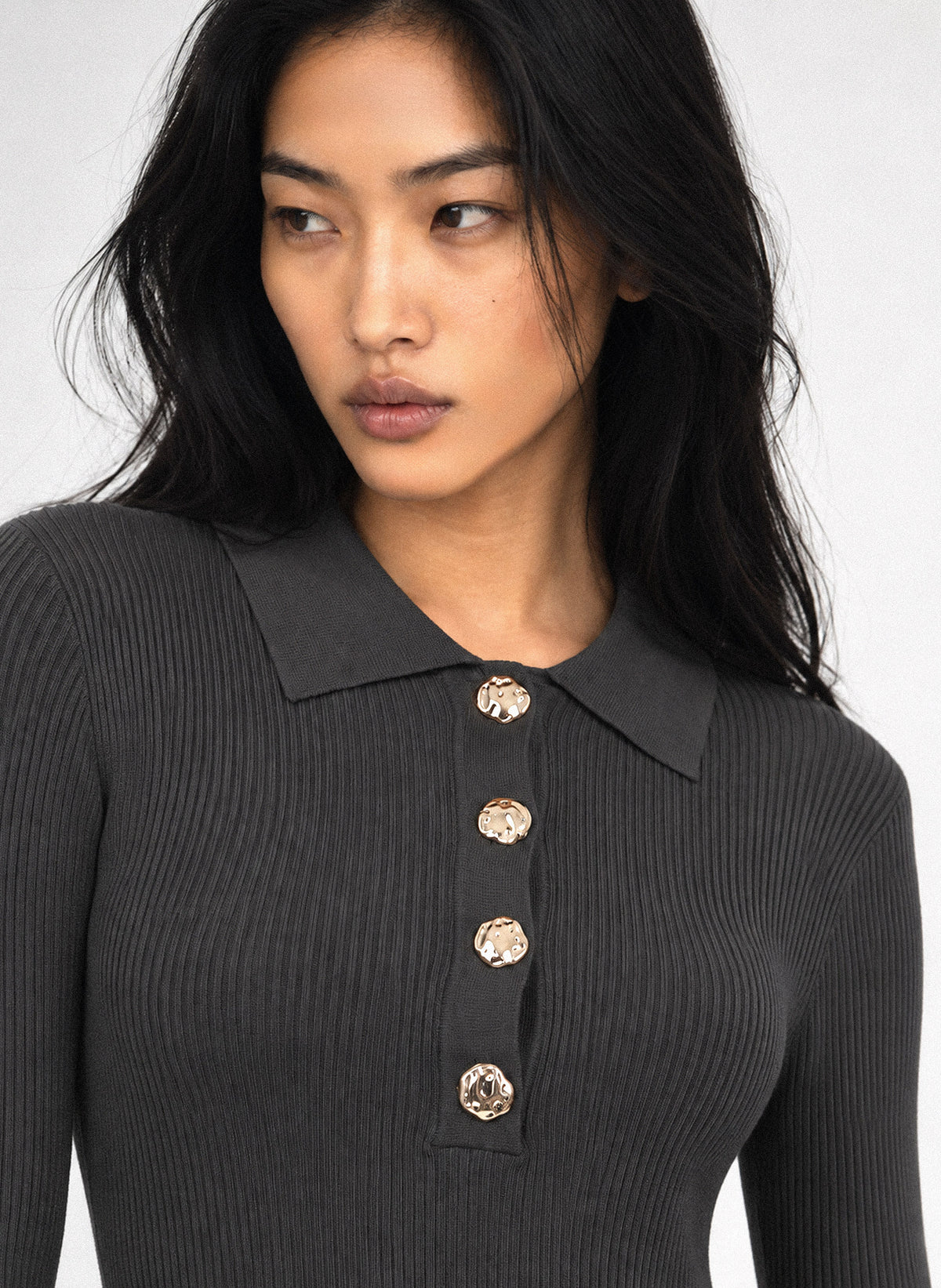 NABOLA Sweater Dress, Charcoal Gray