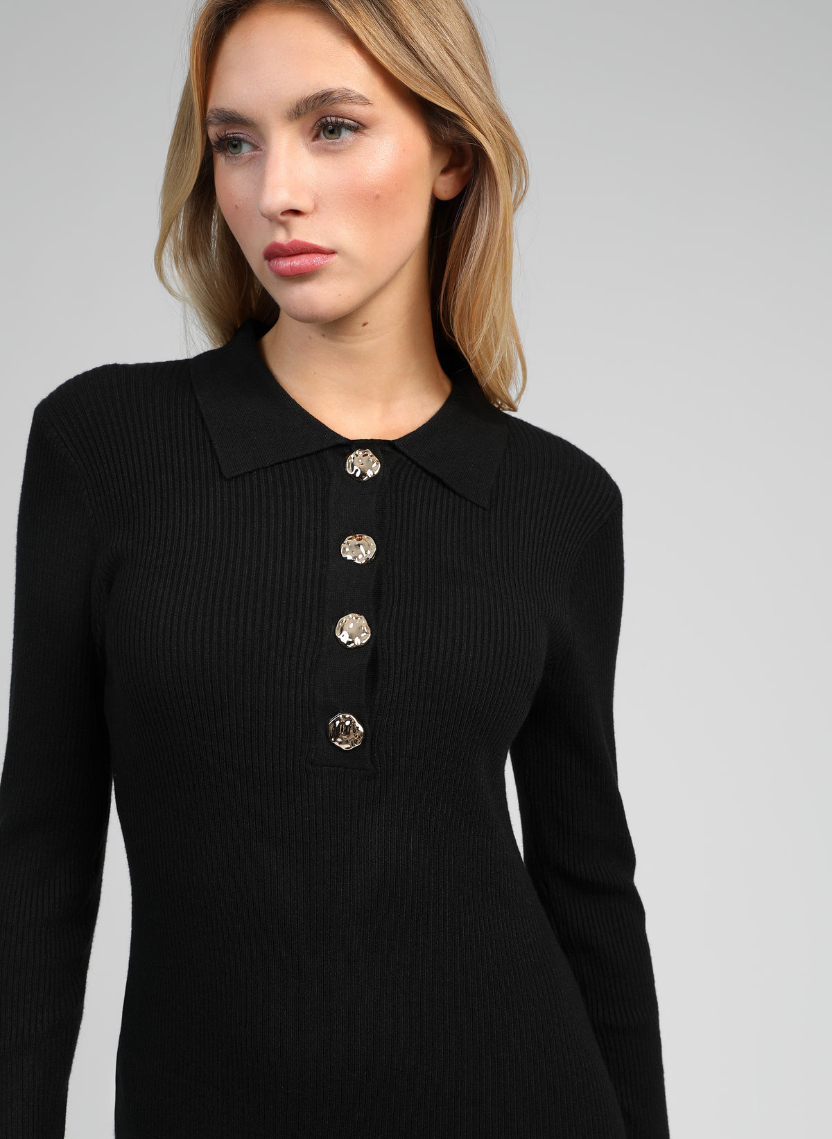ROBE PULL NABOLA noir