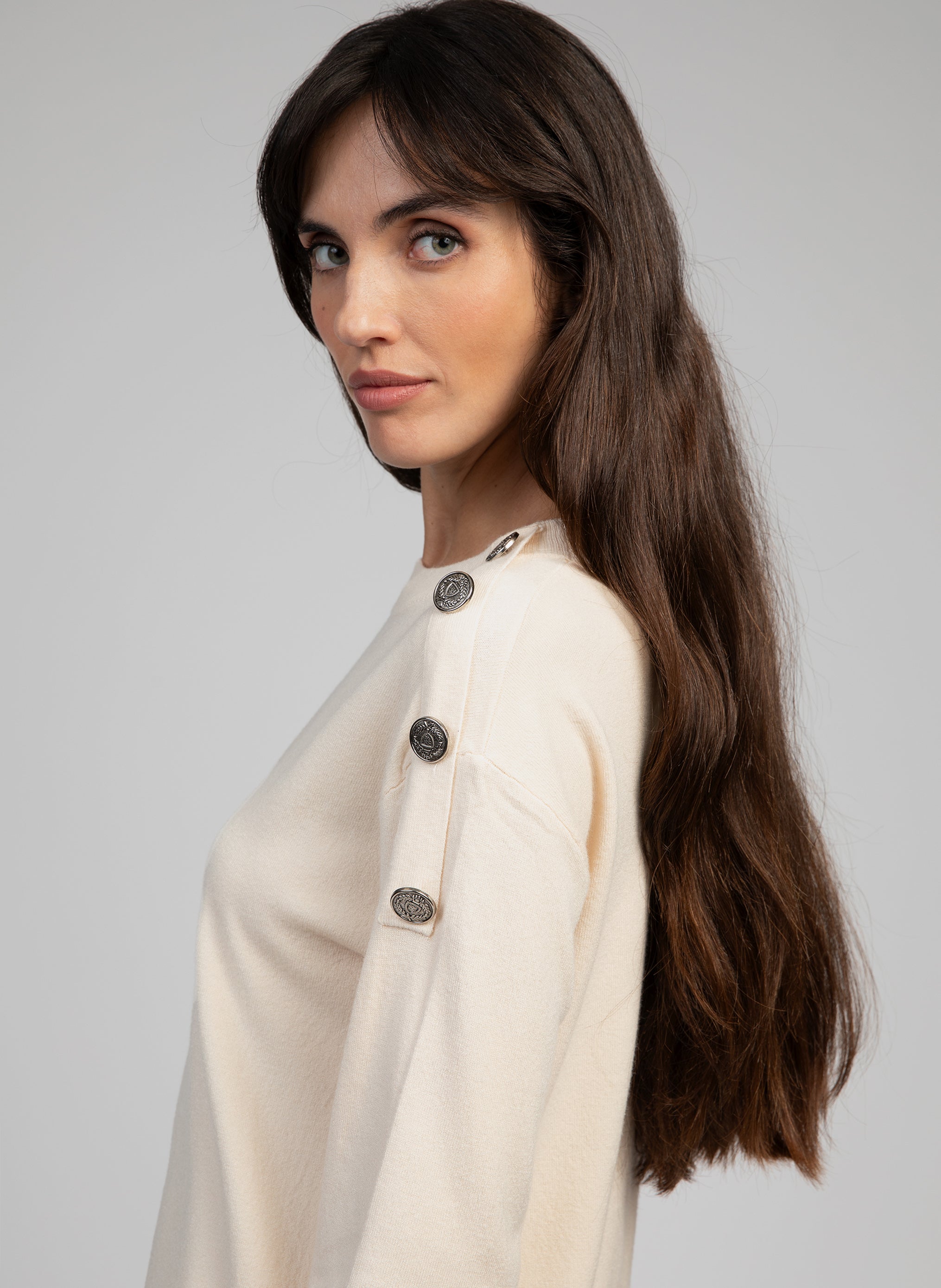 ROBE MIDI NAKAO ecru