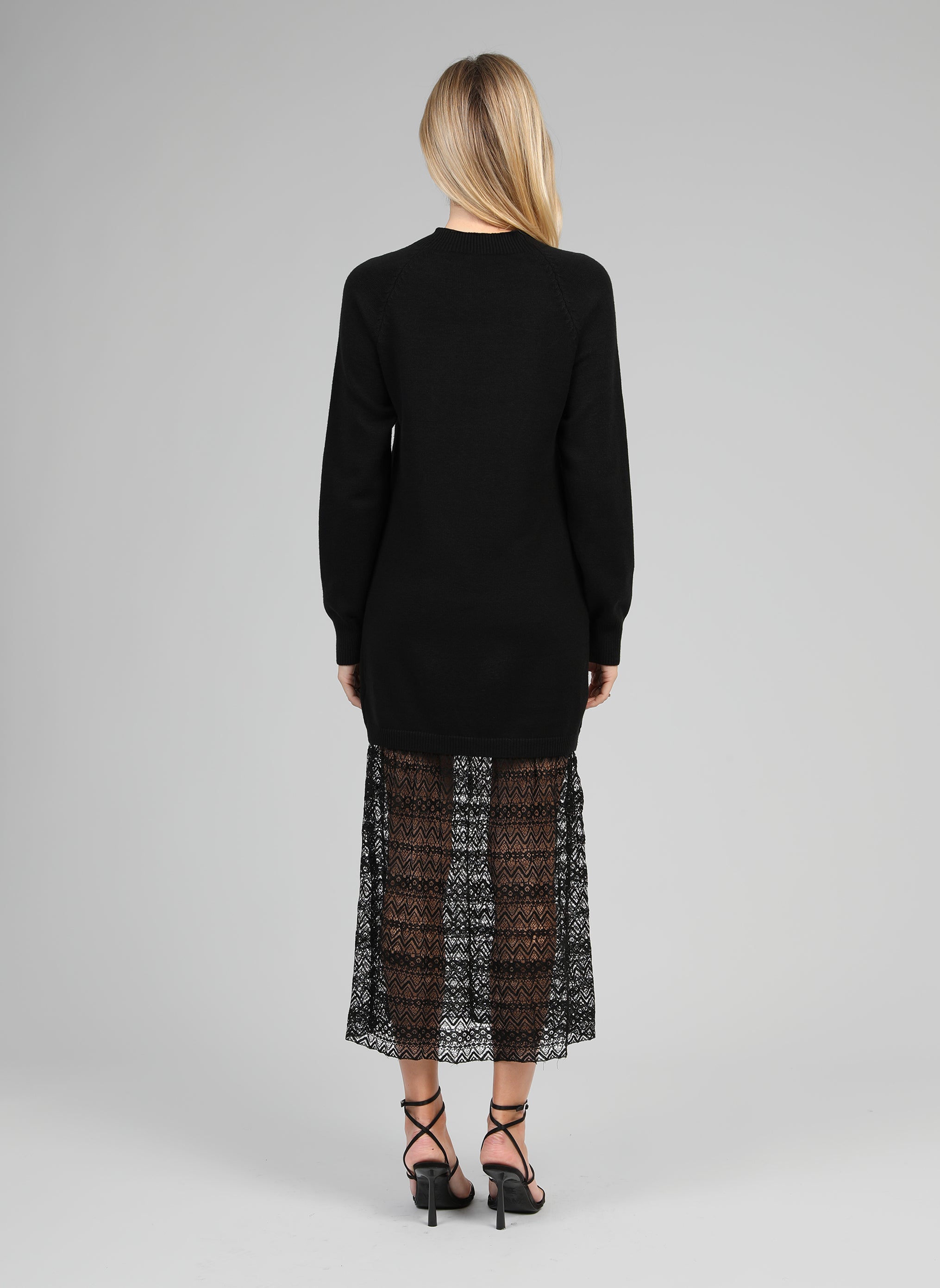 ROBE LONGUE NAKINI noir