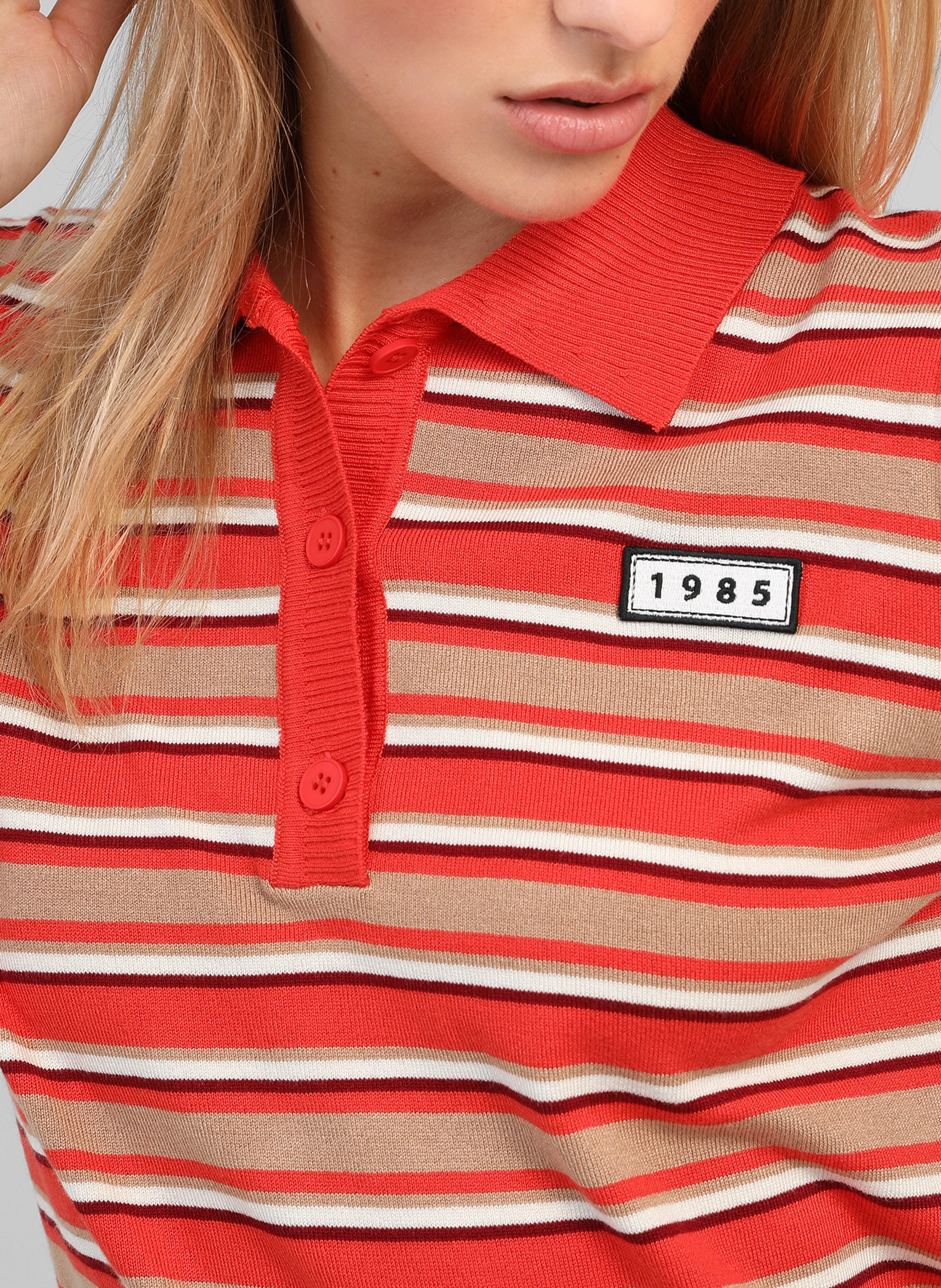 POLO NALBERIS coquelicot