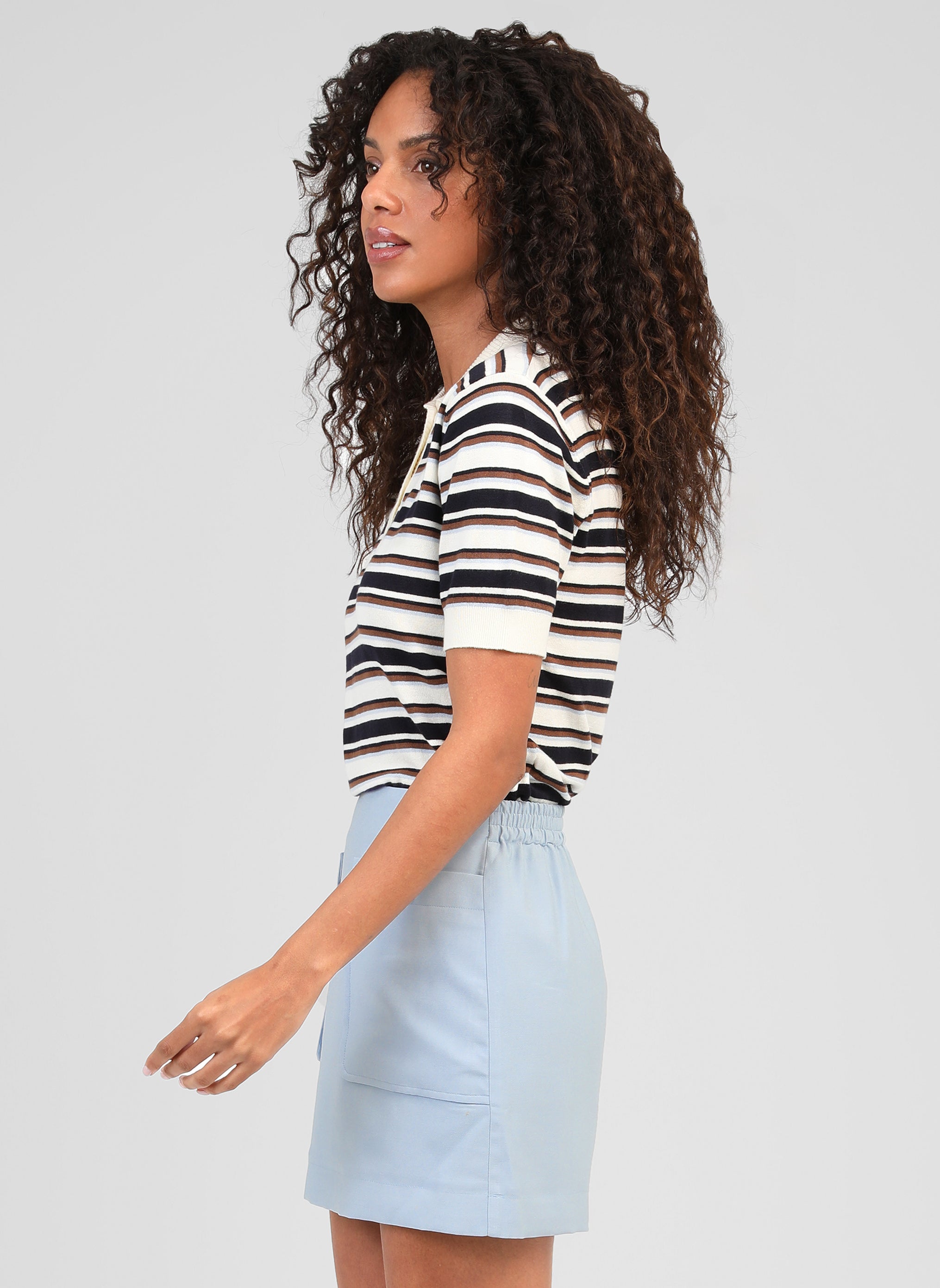 POLO NALBERIS blanc