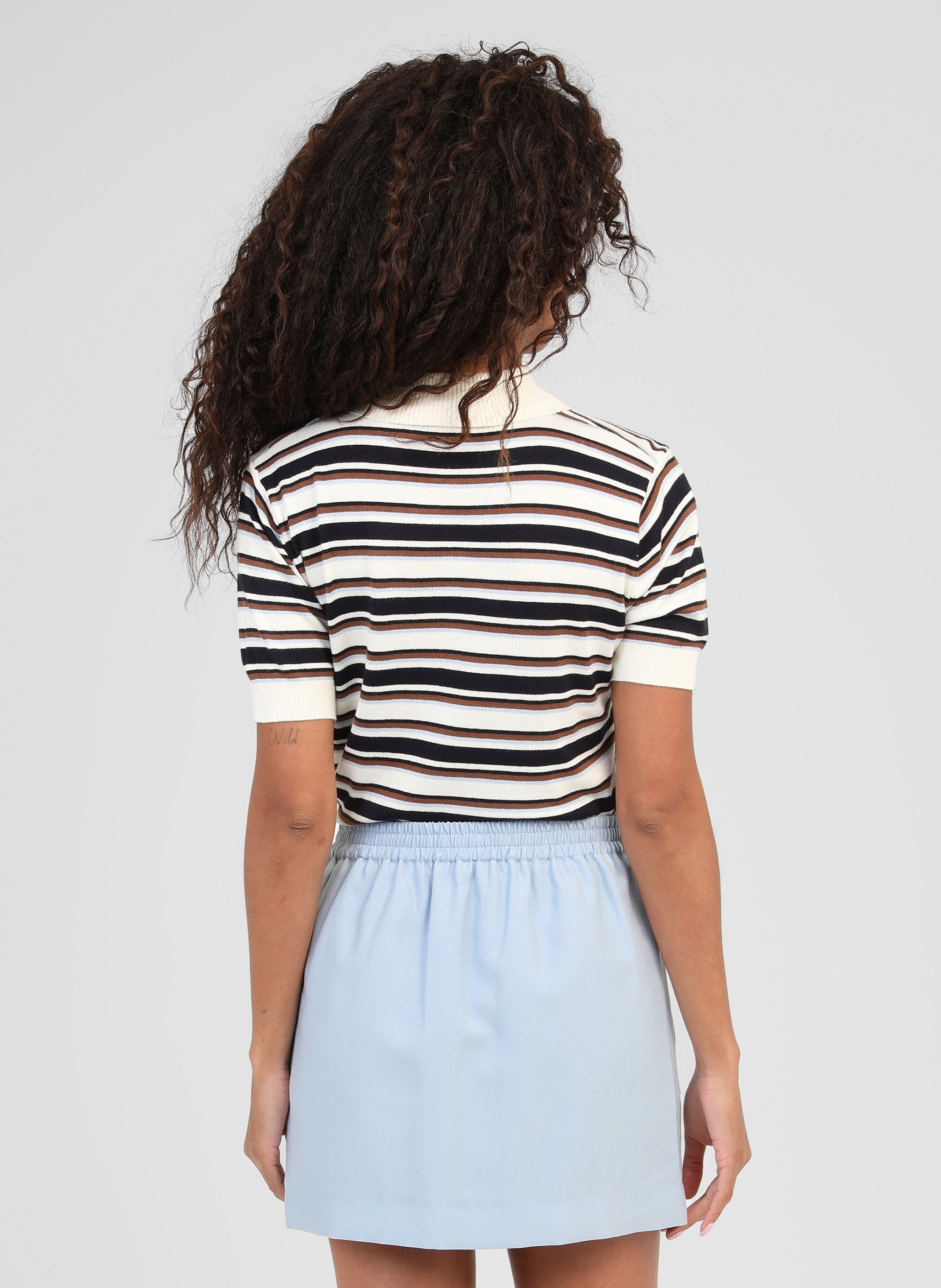 POLO NALBERIS blanc