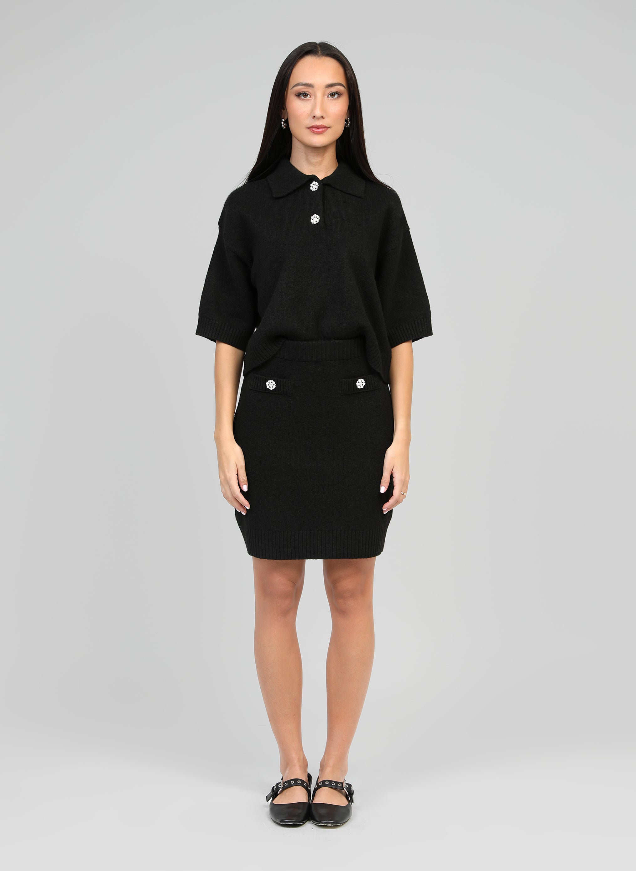 NAMINI short skirt black