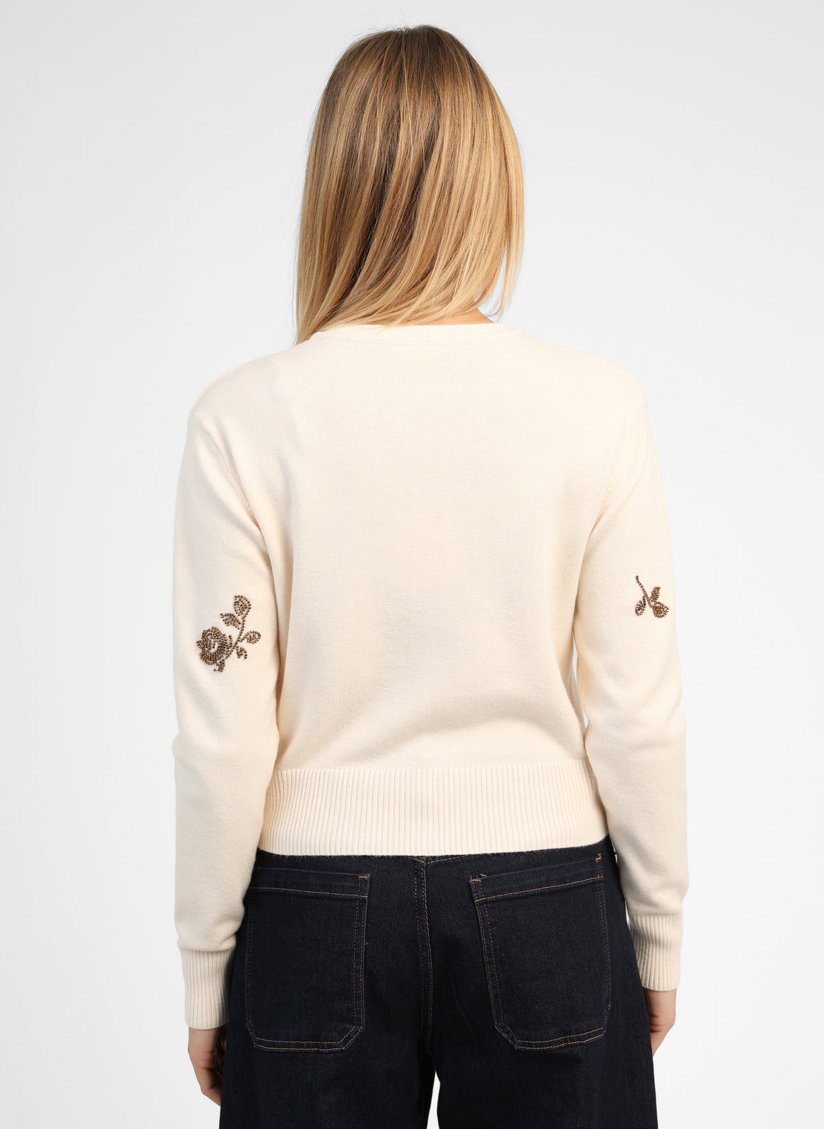 GILET NAPAYETTE vanille
