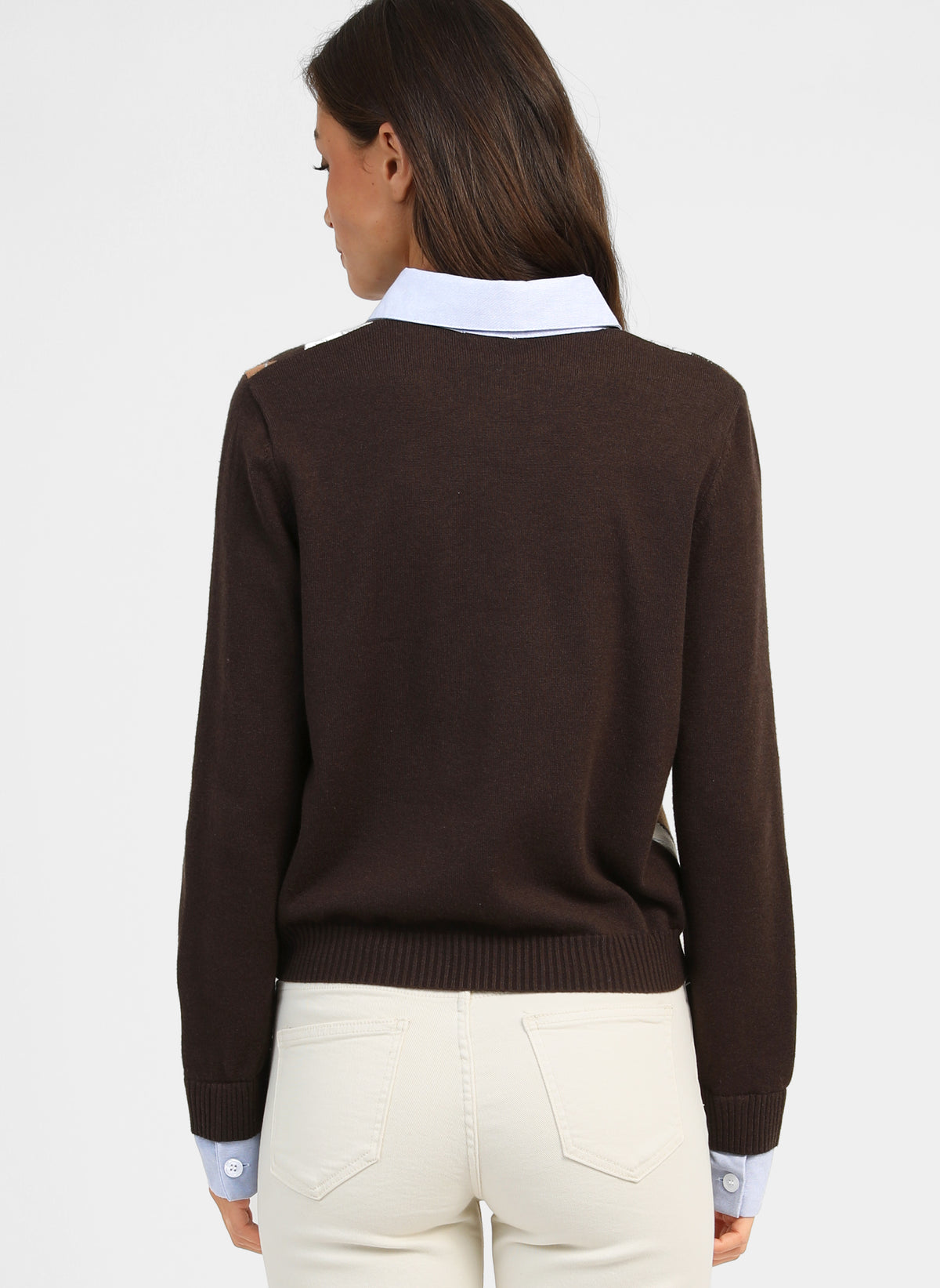 PULL NATHA marron