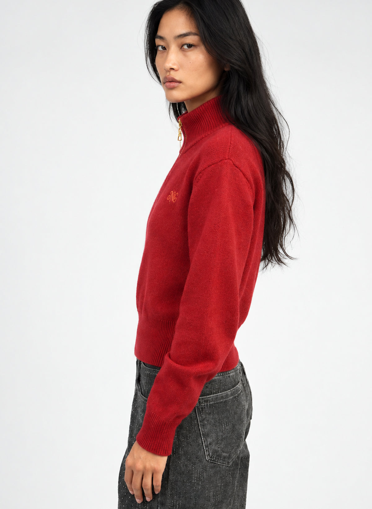 PULL NAZARIO vermillon