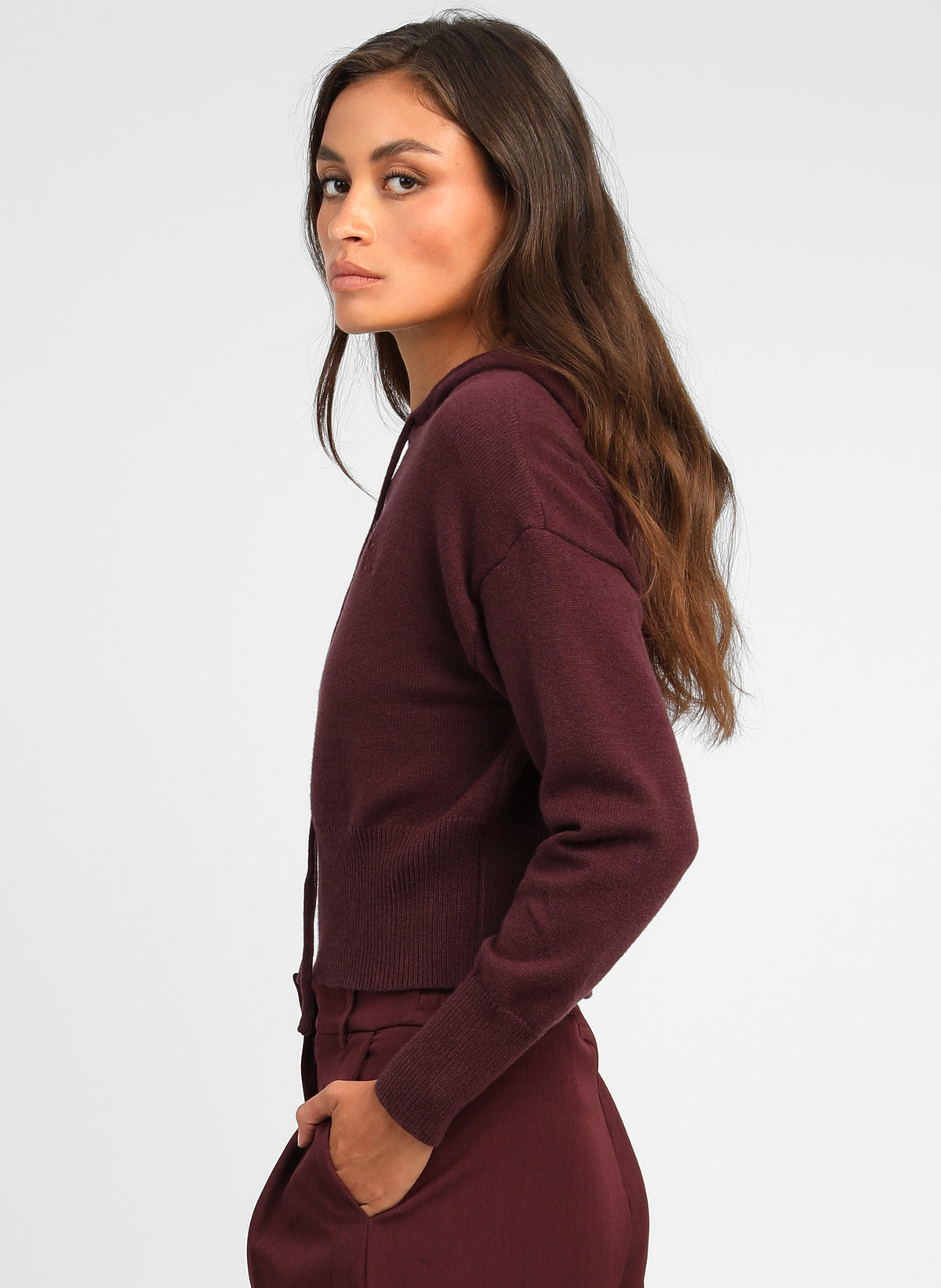 PULL NERIA grenat