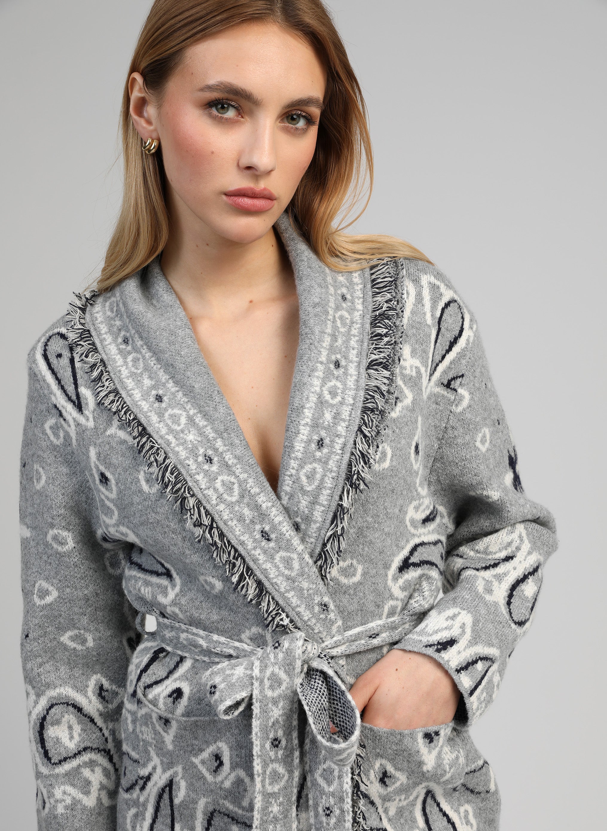 VESTE NINDIANA gris chine