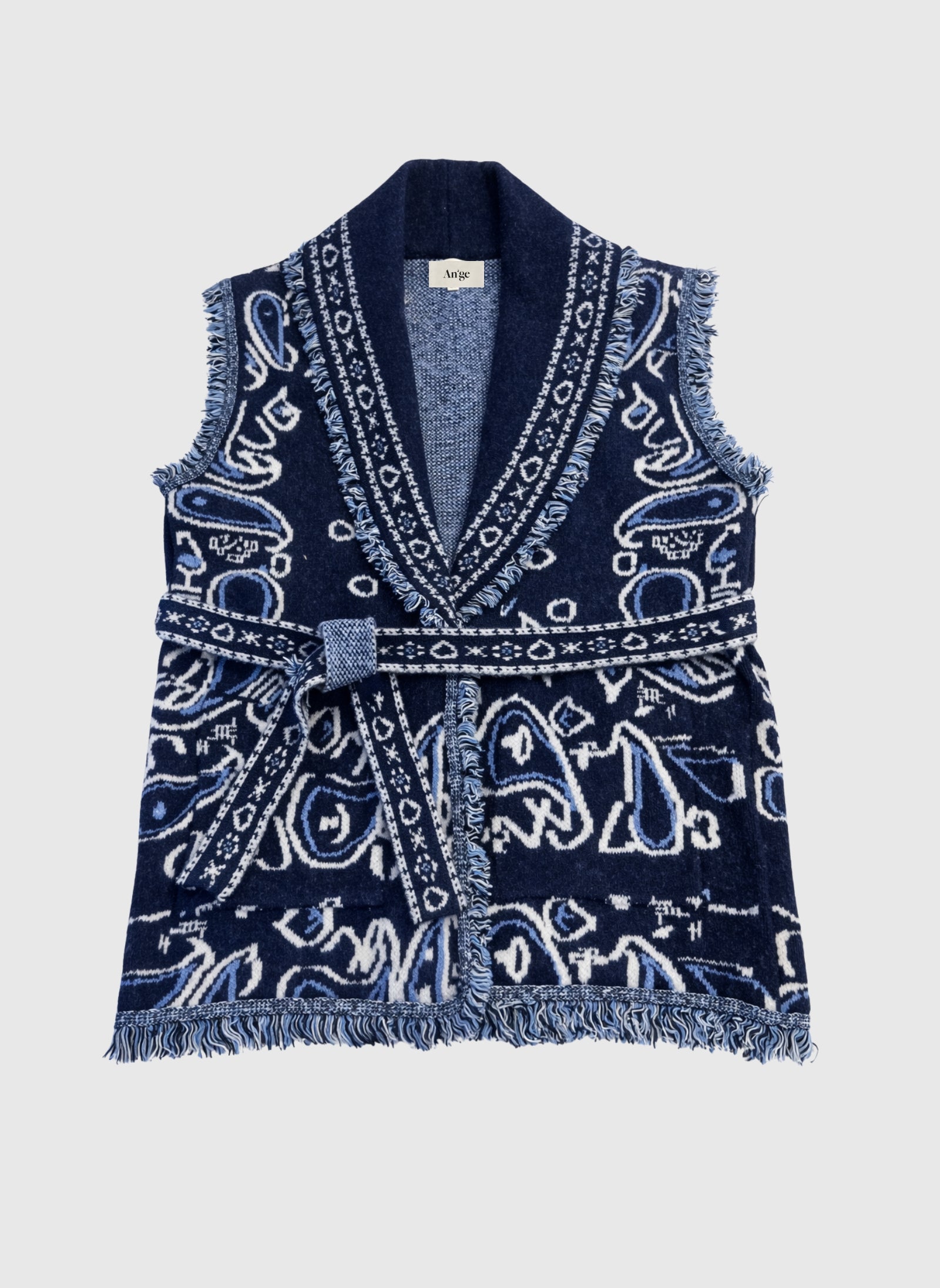 VESTE SANS MANCHES NINDI marine