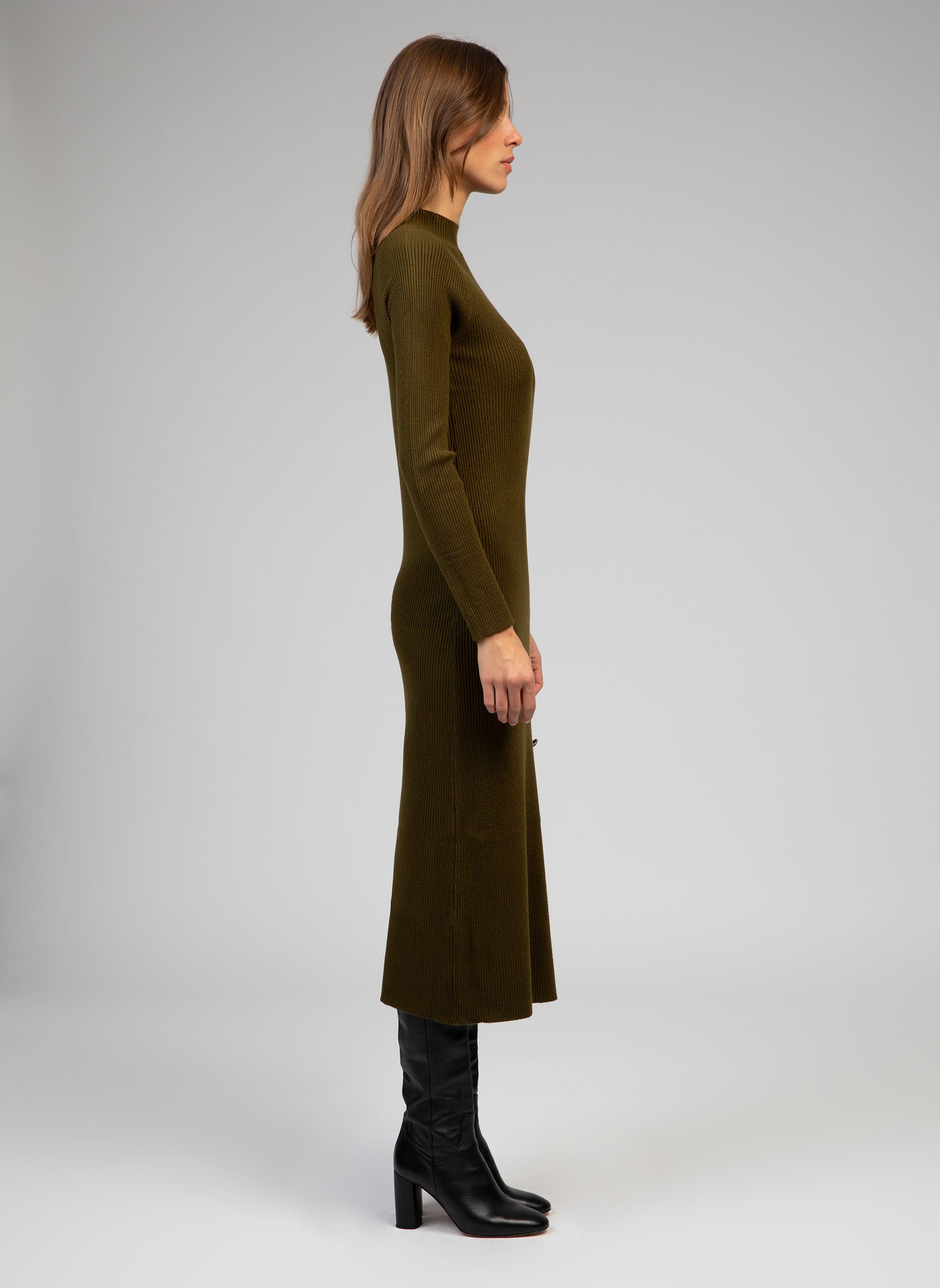 ROBE MIDI NIRMALA bronze