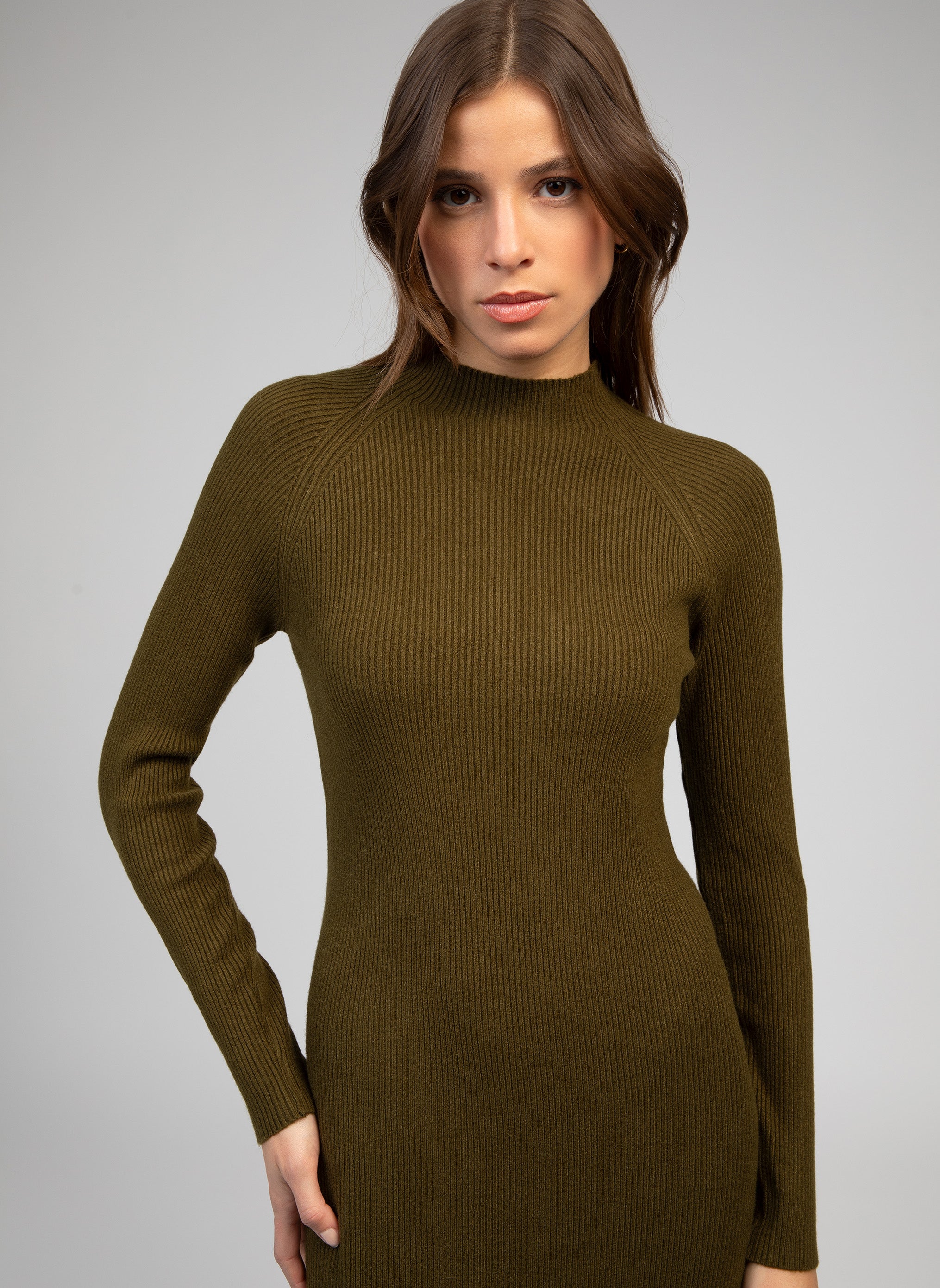 ROBE MIDI NIRMALA bronze