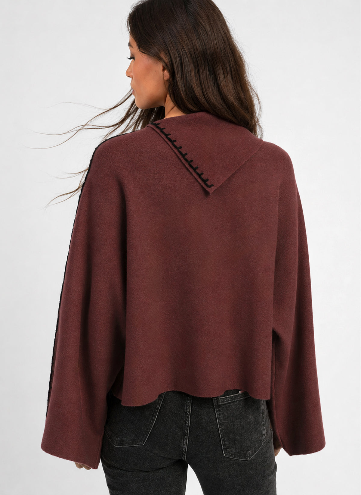 PULL NOFELIO chocolat
