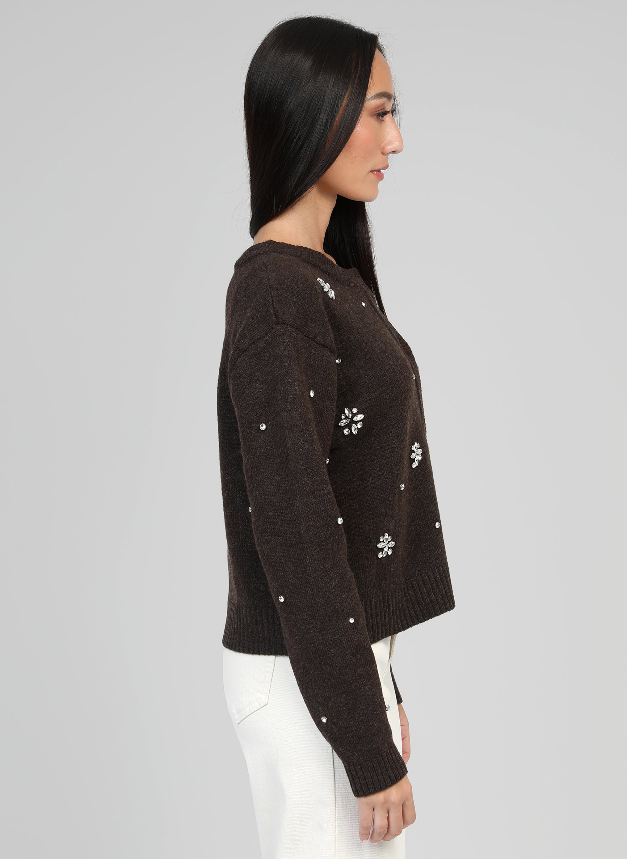 GILET NORINE brown