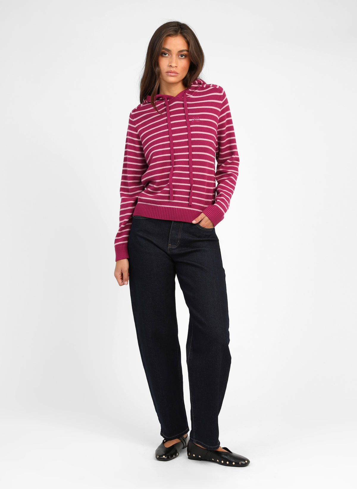 PULL NORI framboise