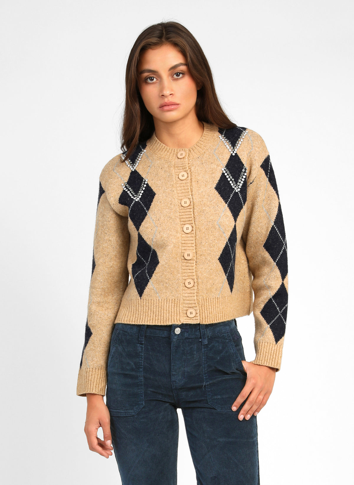 GILET NOUBA beige