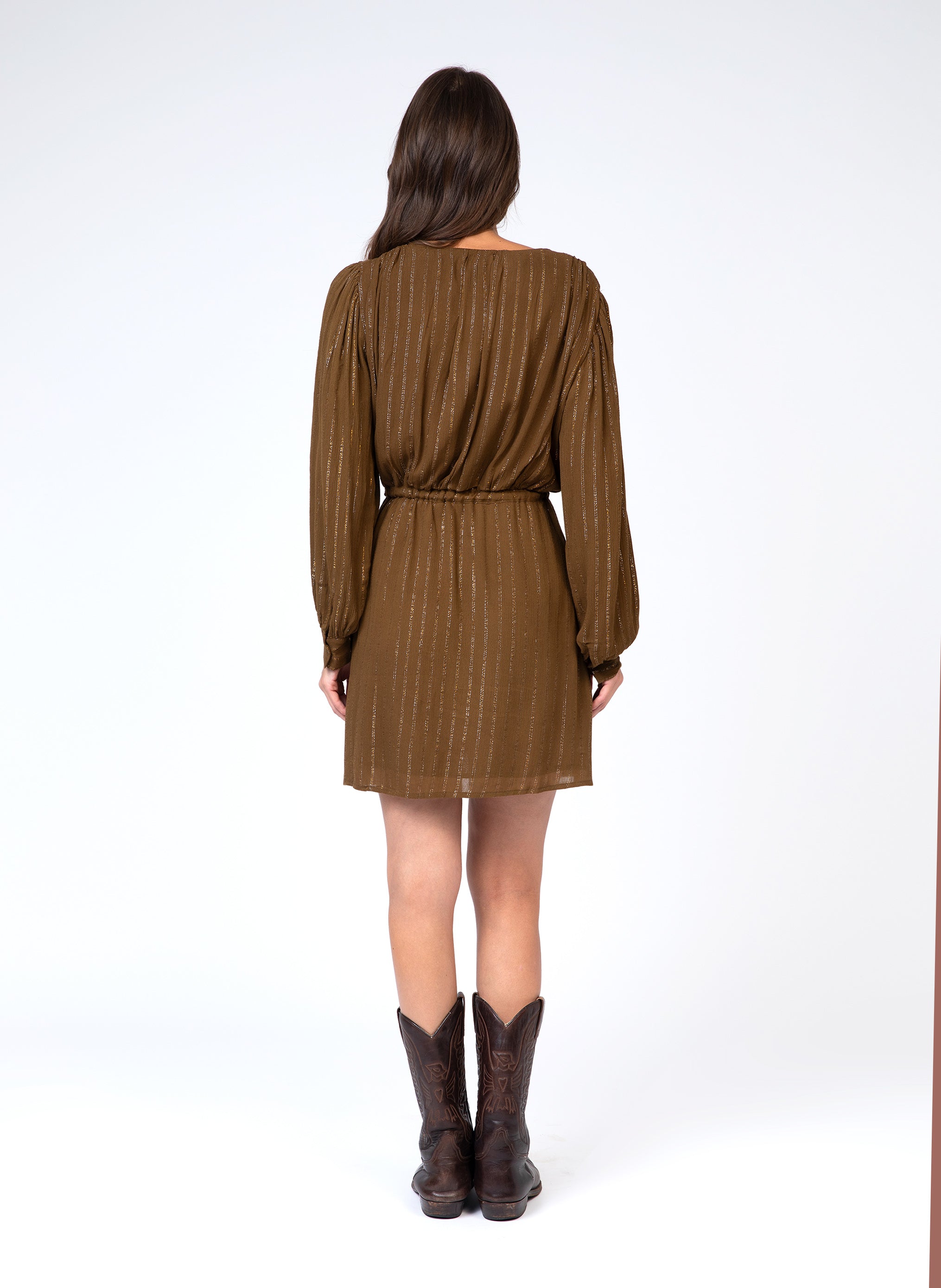 ROBE COURTE OCEA olive