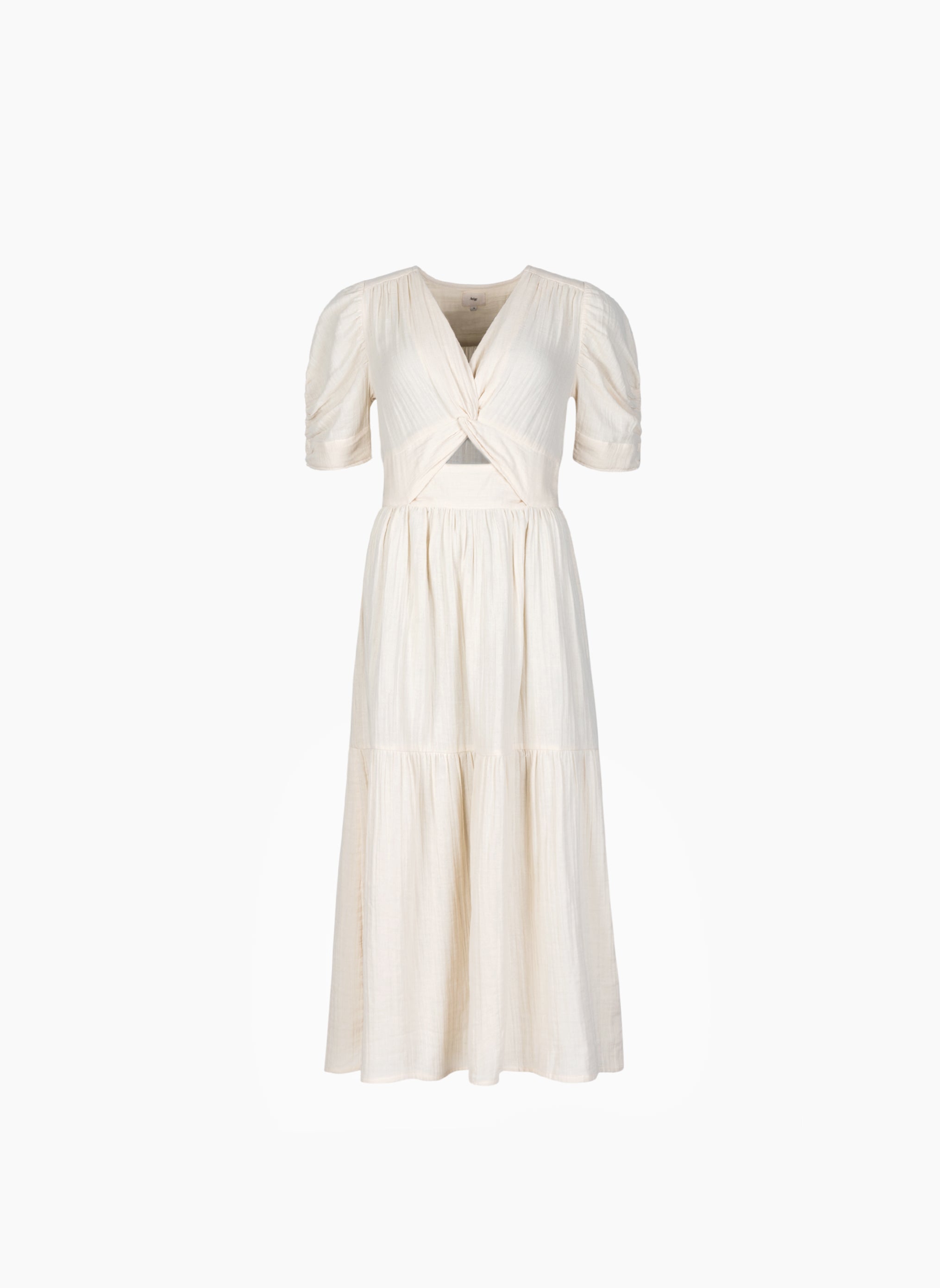 ROBE MIDI ODOUMA ecru
