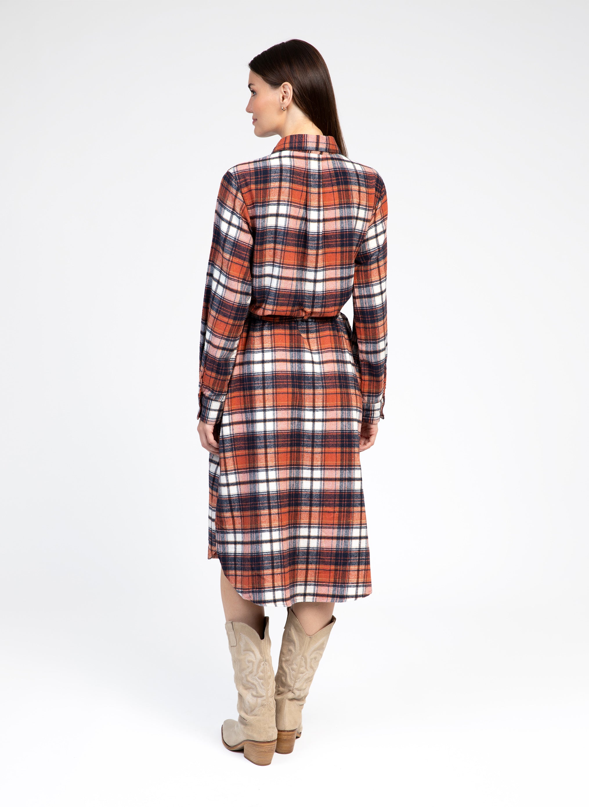 ROBE LONGUE OKSANE corail