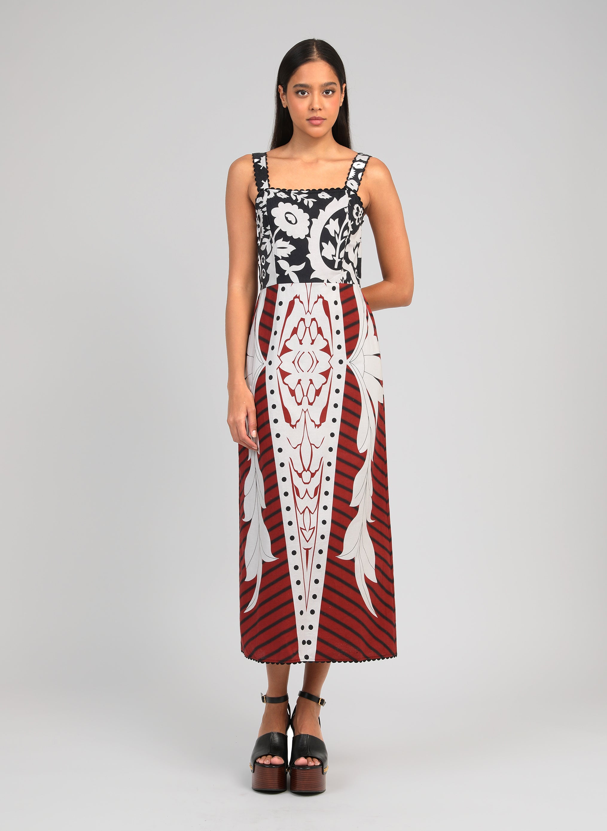 ROBE LONGUE OLEYA kelina bordeaux