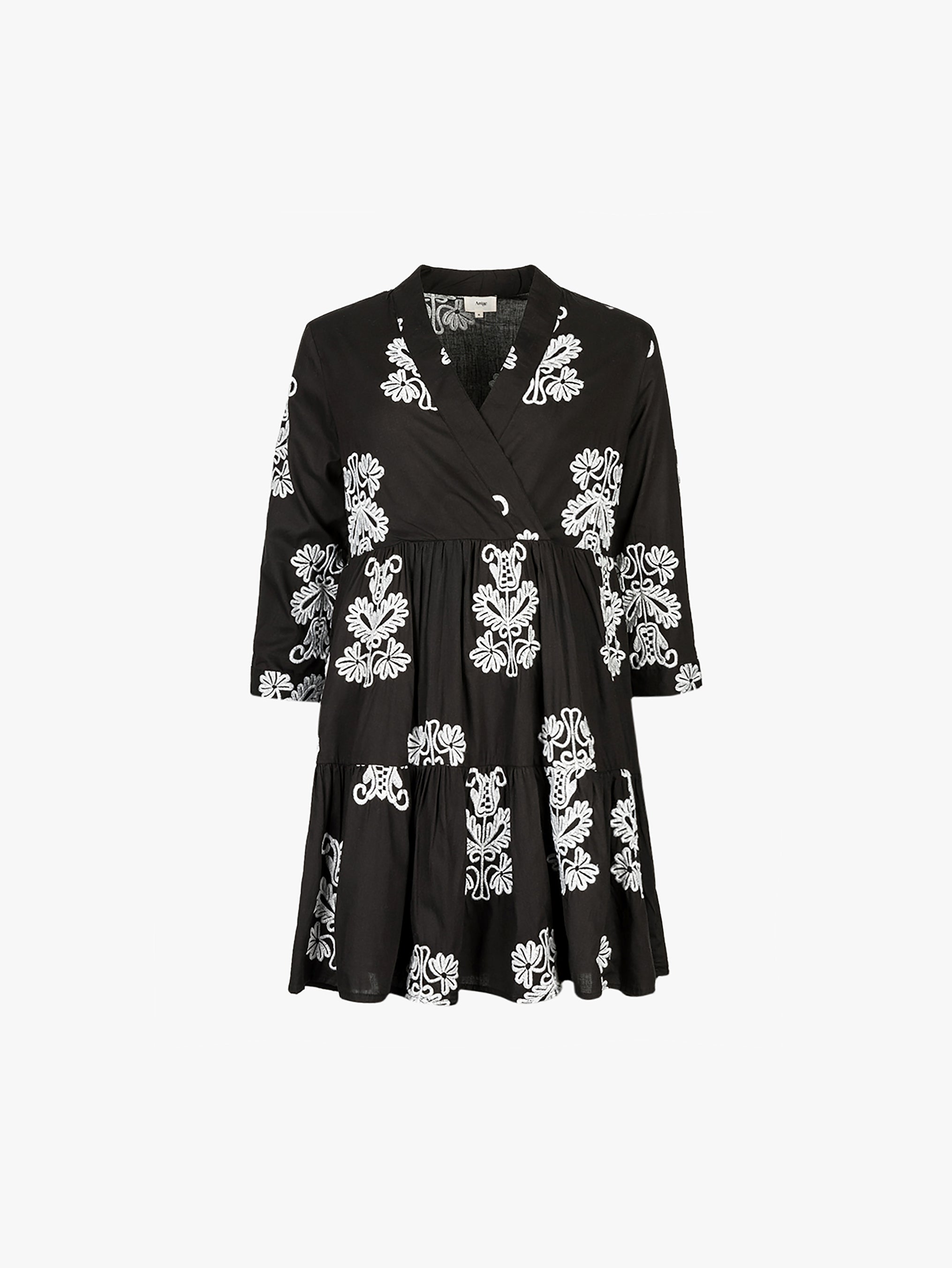 ROBE COURTE OVIANNA noir