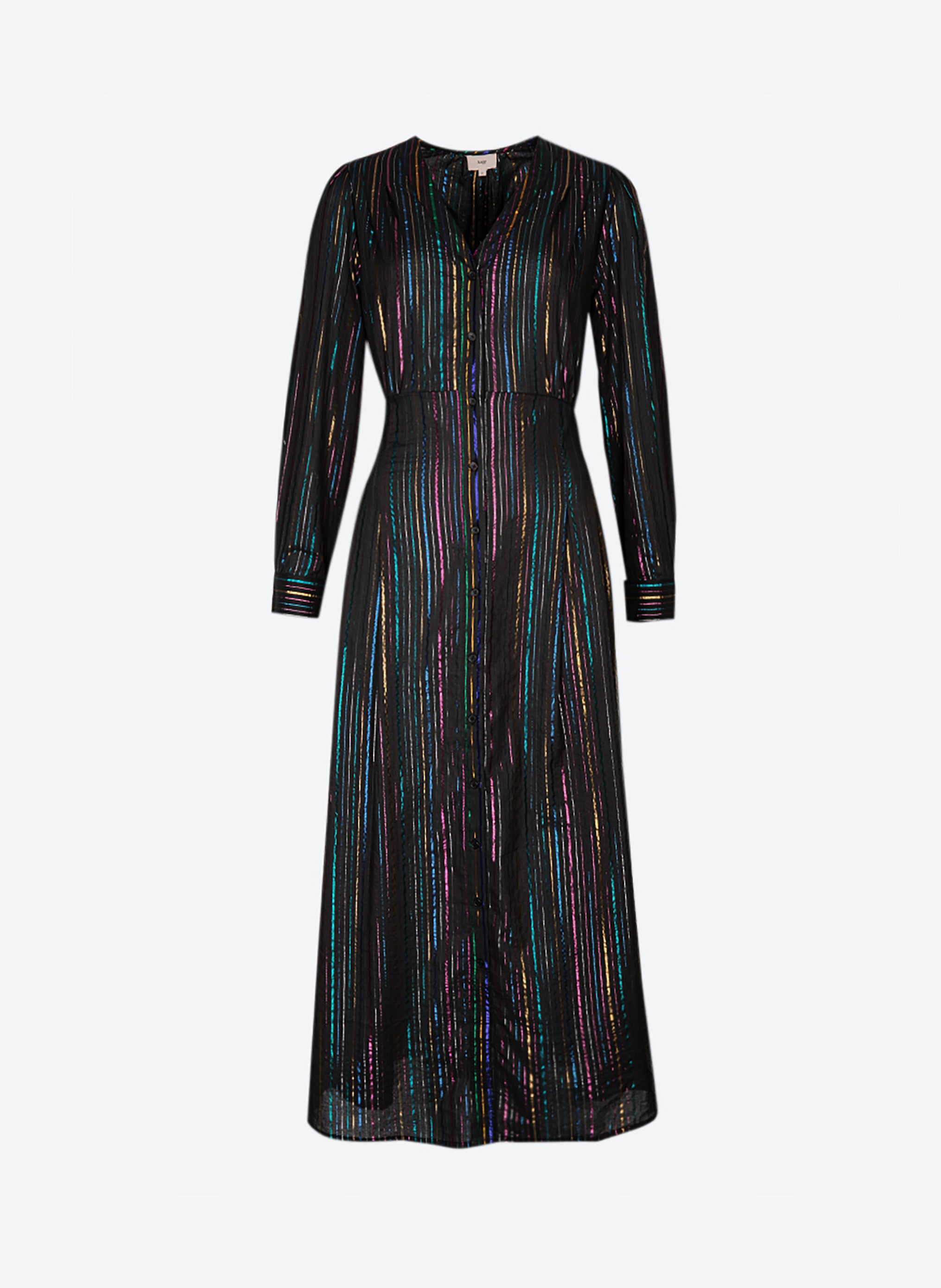 ROBE LONGUE OZANE noir