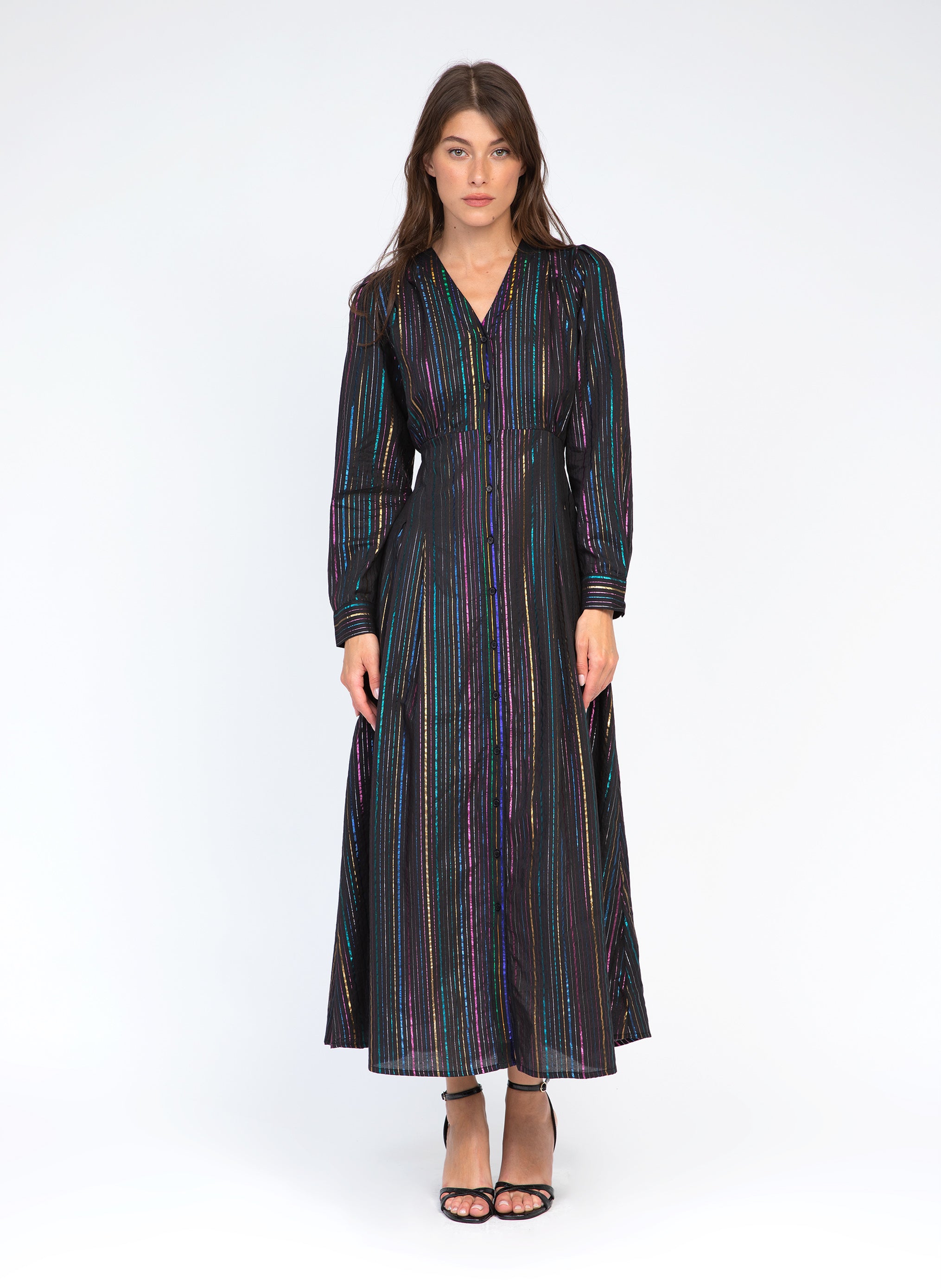 ROBE LONGUE OZANE noir