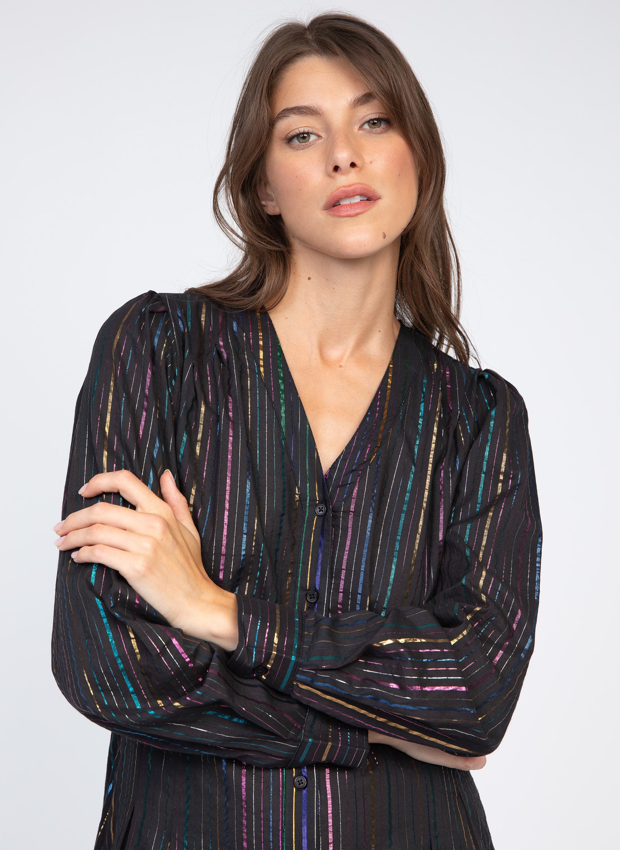 ROBE LONGUE OZANE noir