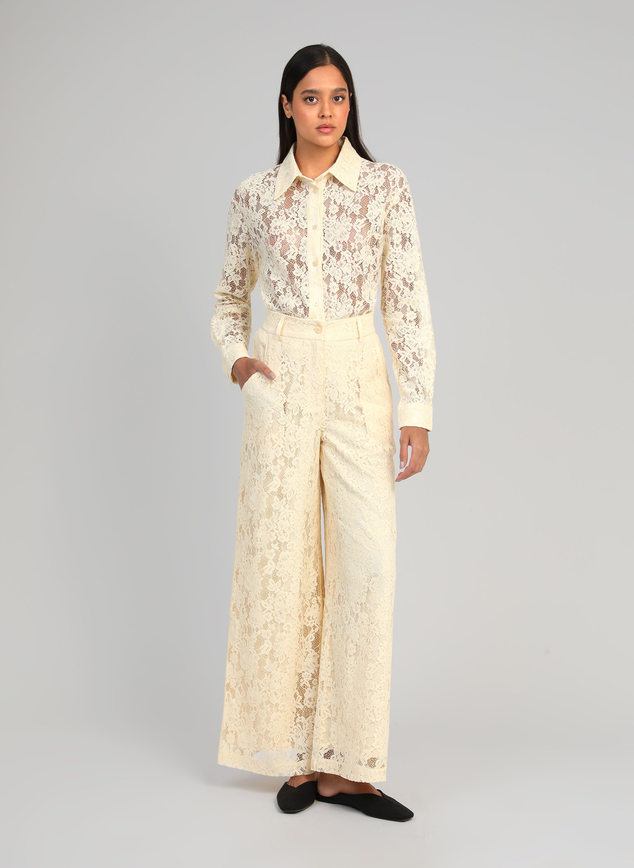 PANTALON PABLOLINA ecru