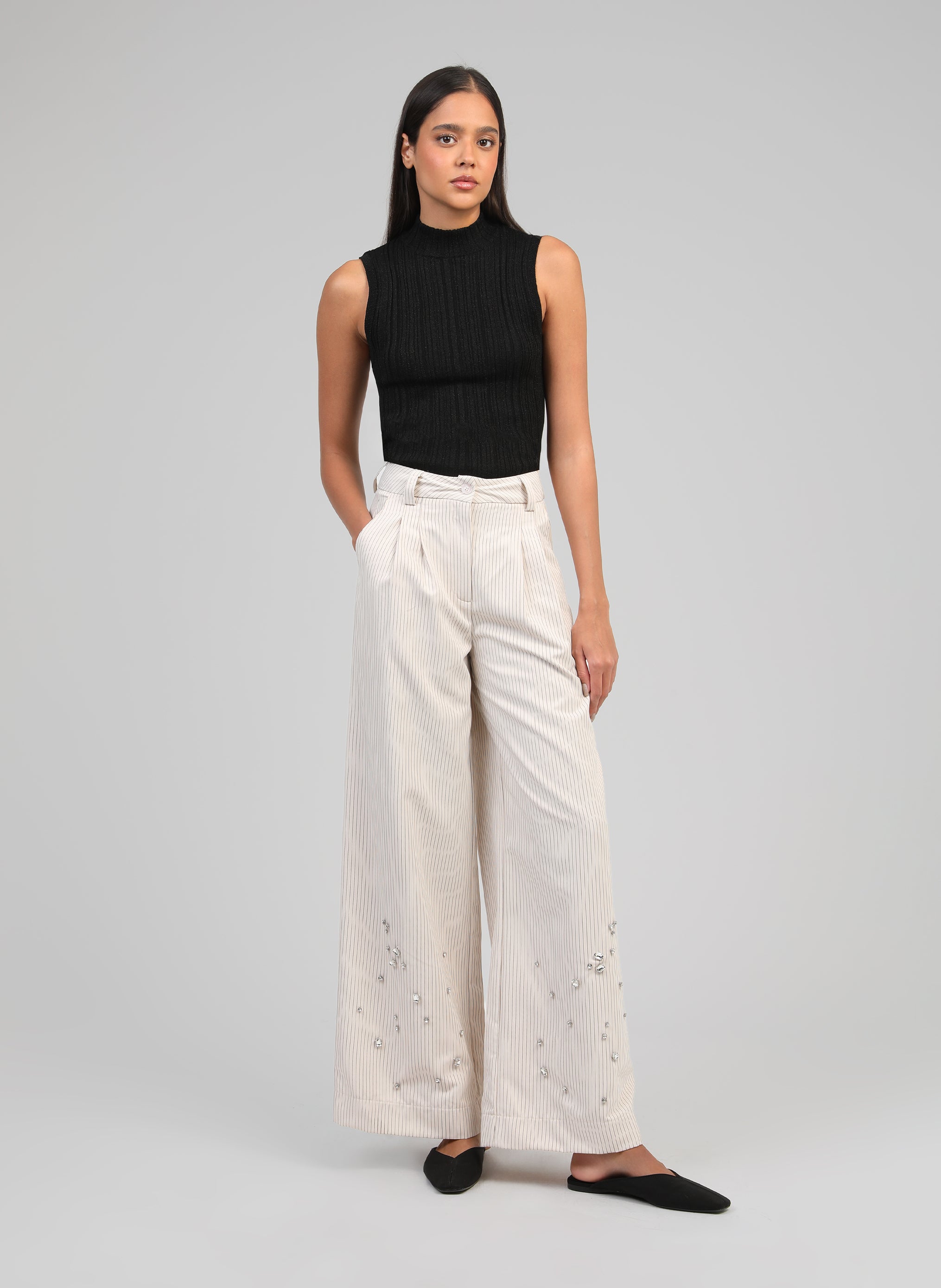 PANTALON PADJANE ecru