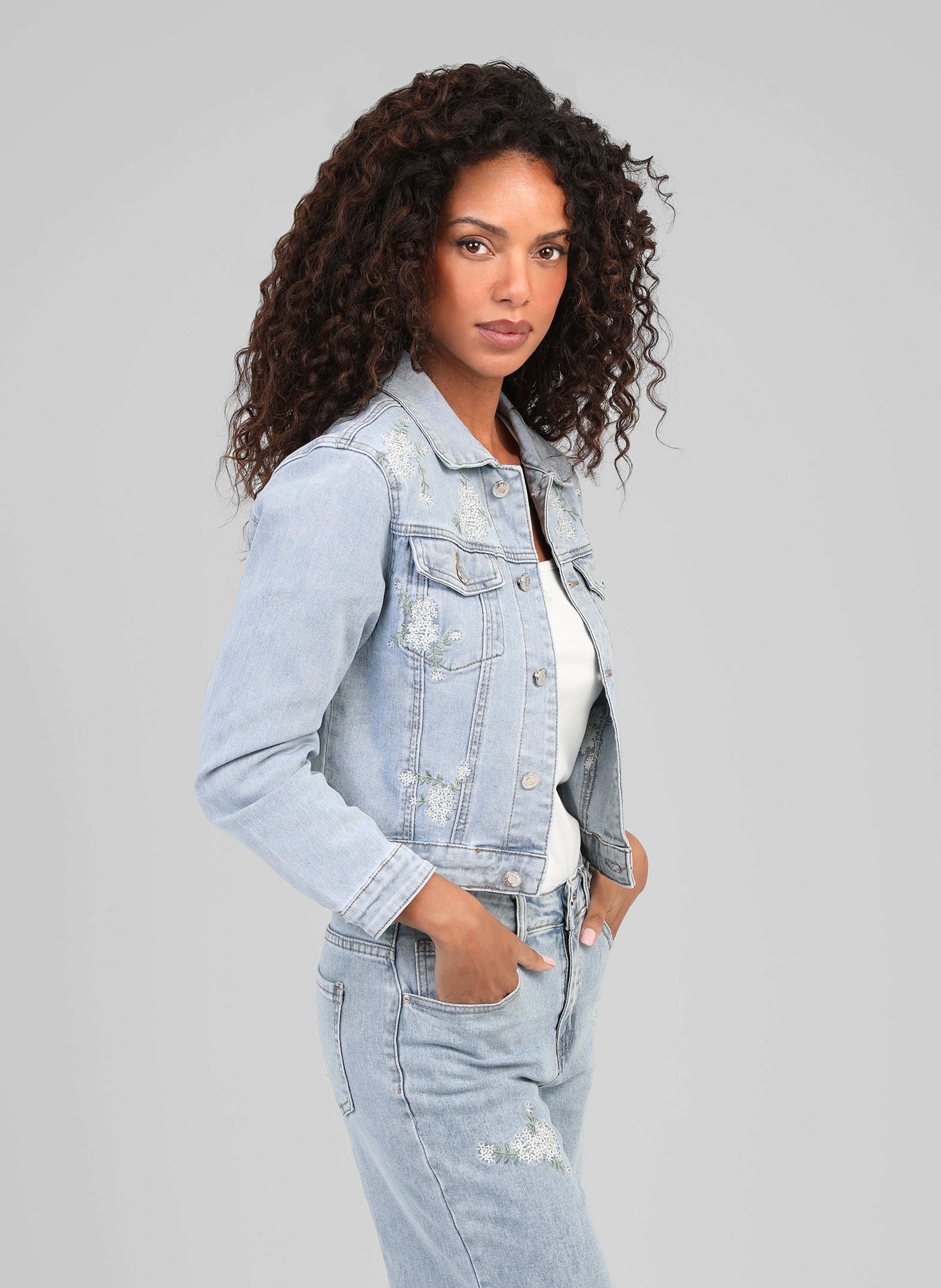 BLOUSON PIFFEUILLE bleu