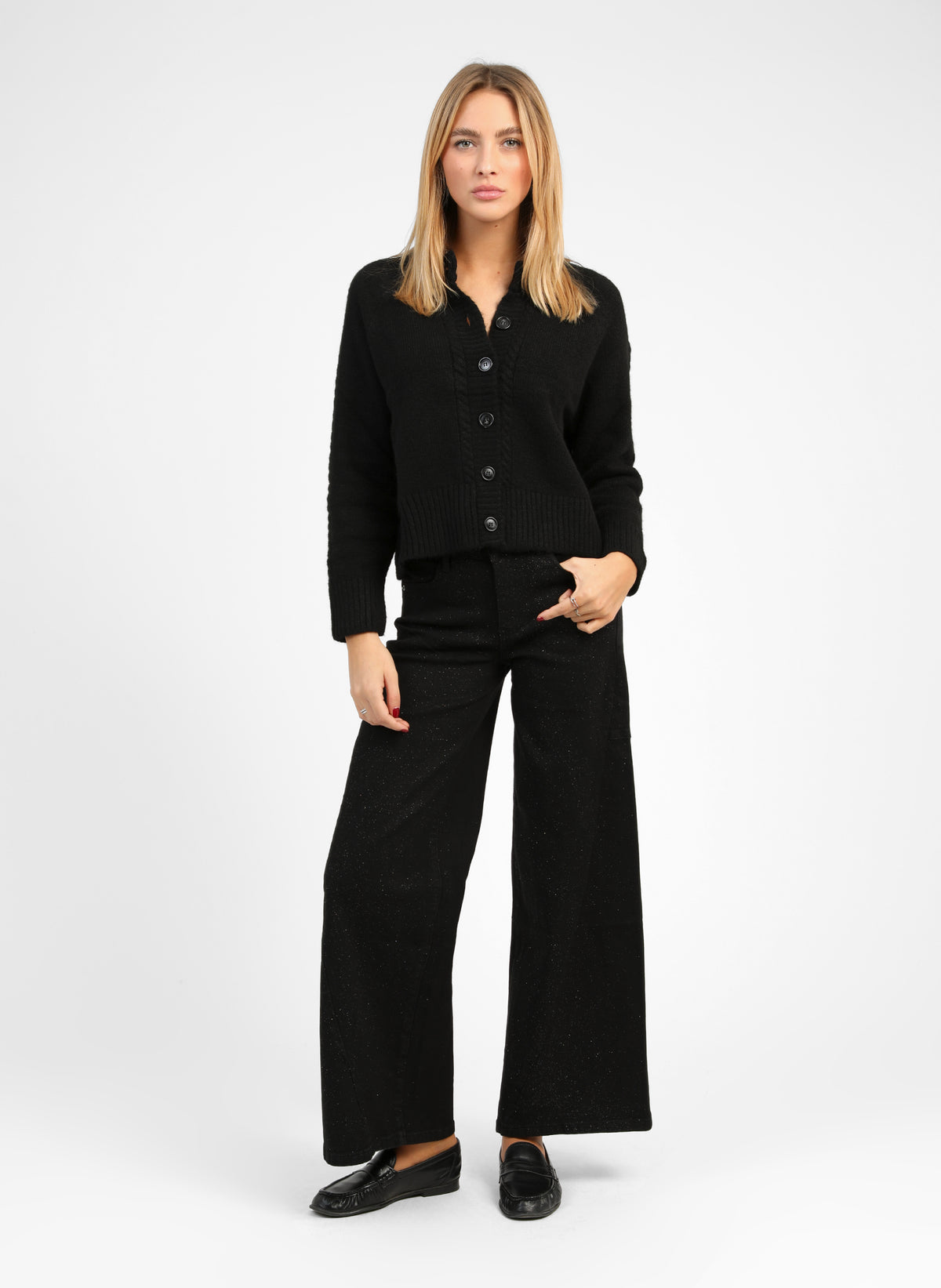PANTALON PALIDE noir