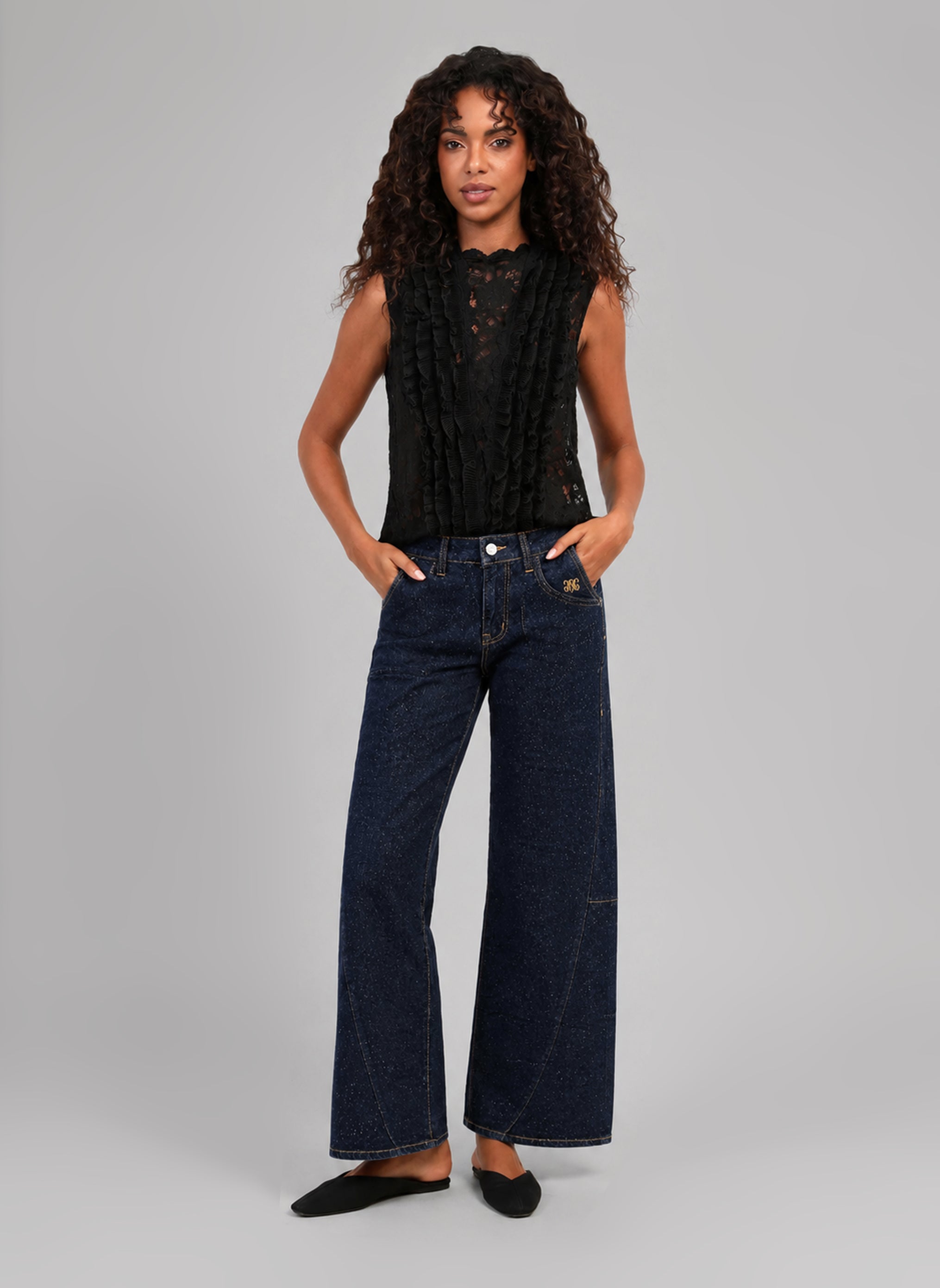 PANTALON PALIDE JEAN brut