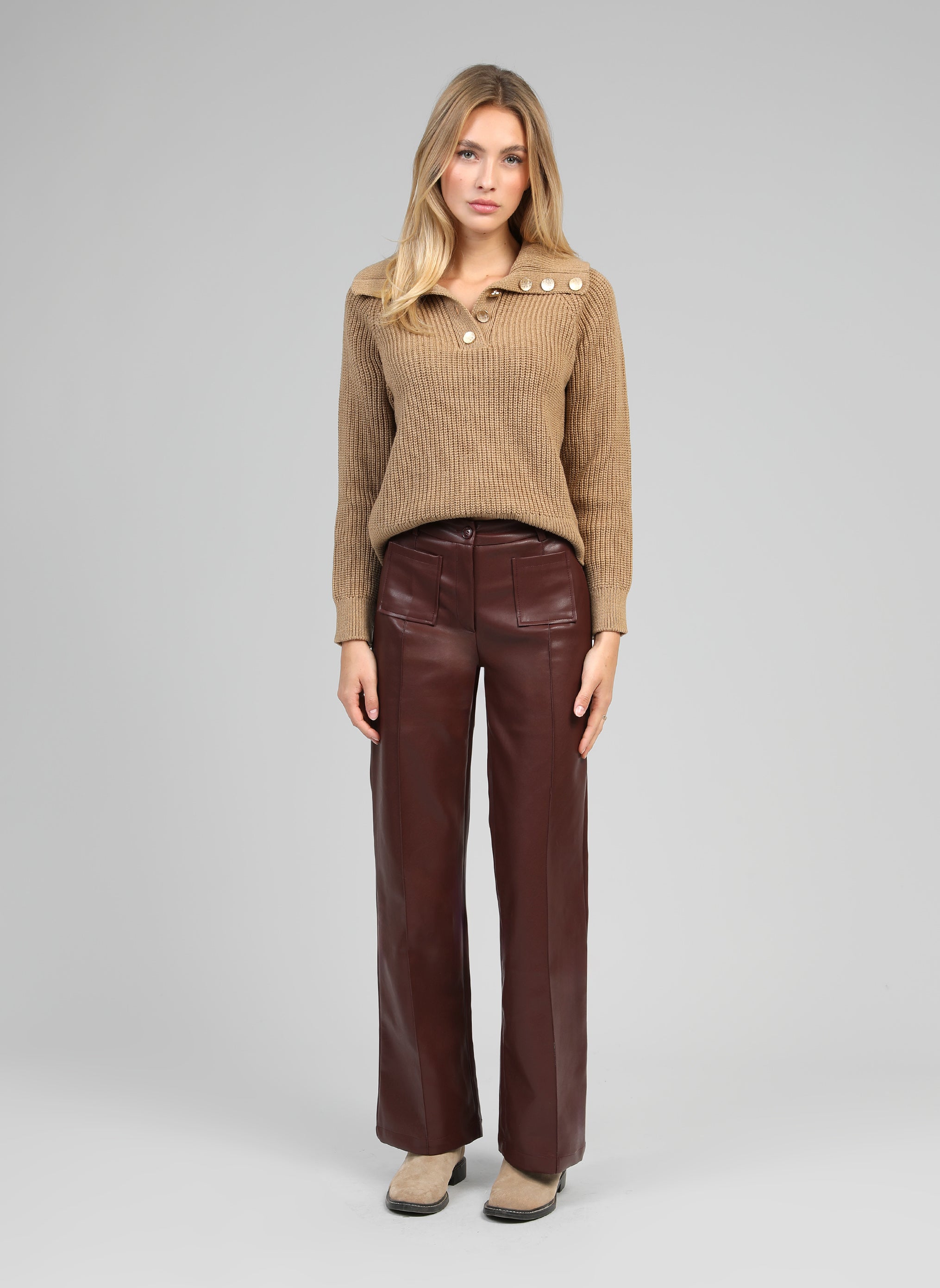 PANTALON PALOE wine