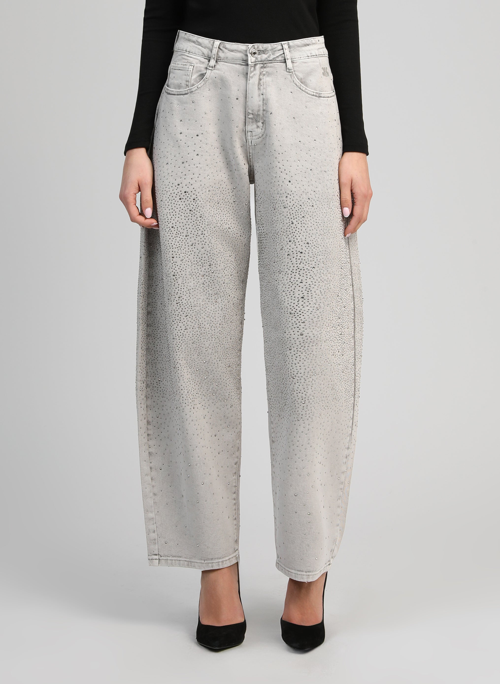 PANTALON PALONE gris delave