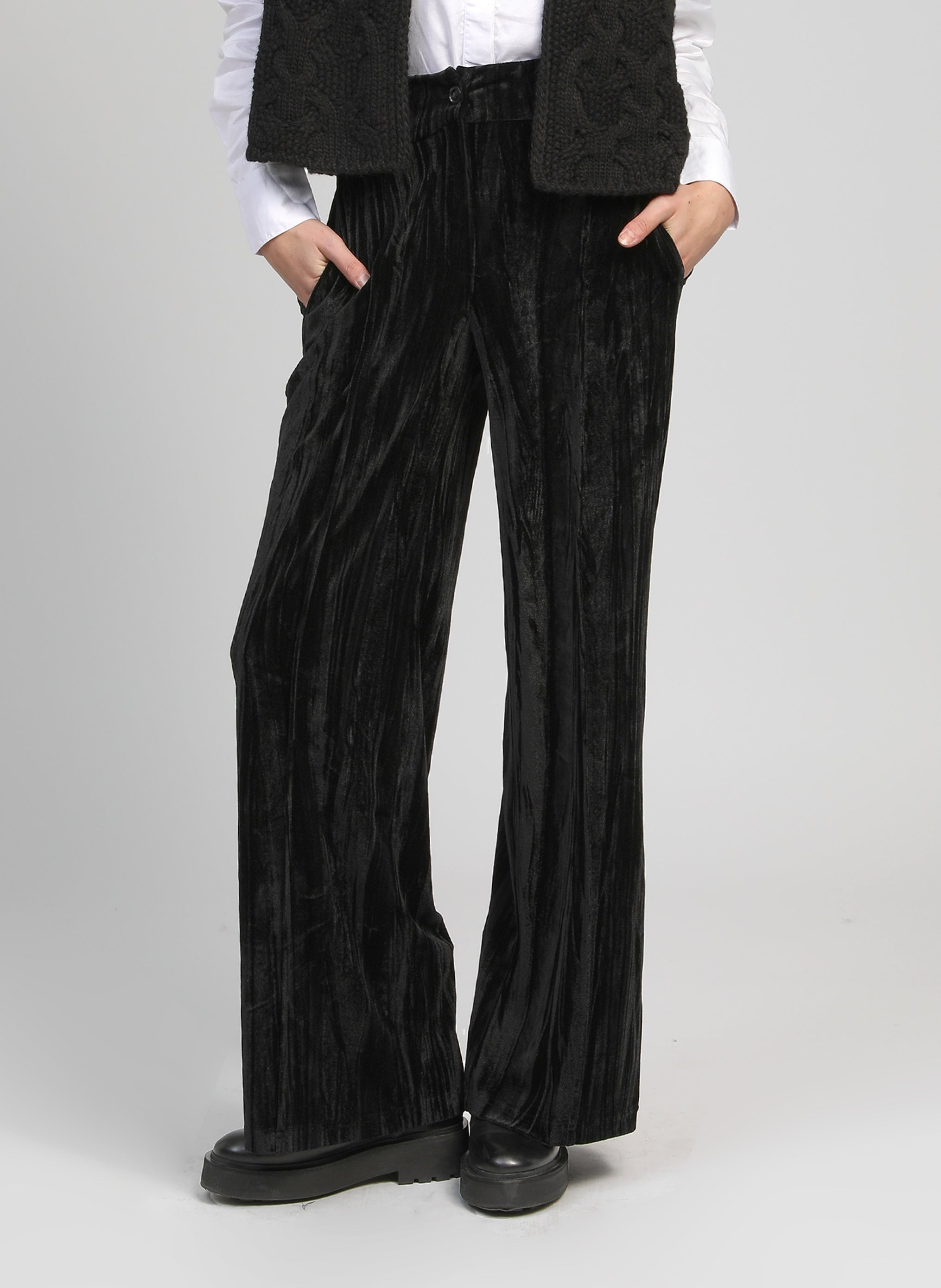 PANTALON PATRILOU noir