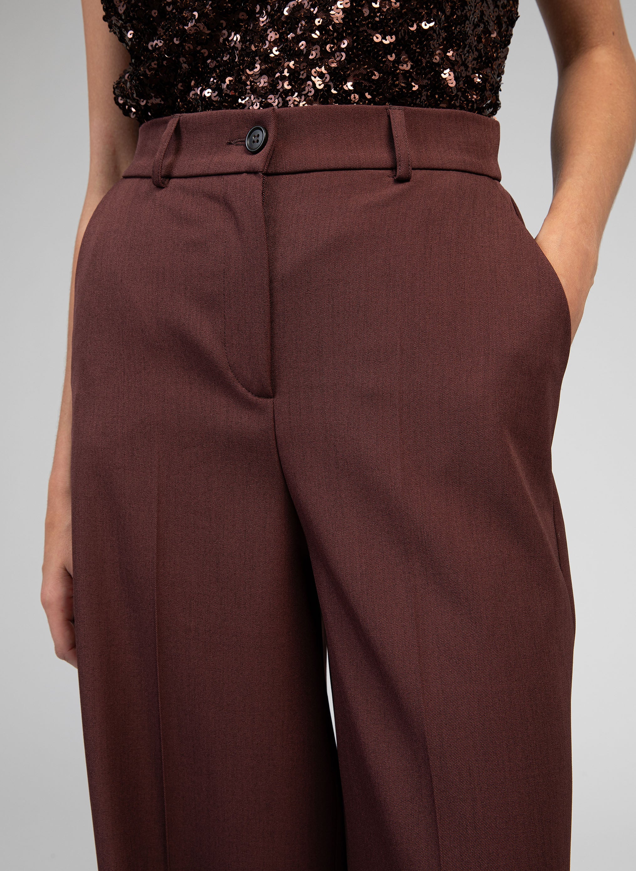 PANTALON PERLINA chocolat