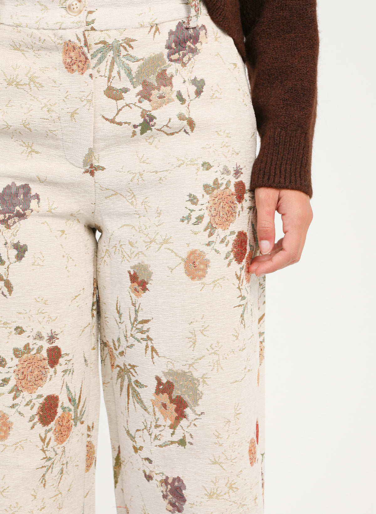 PANTALONES PHELIM de color crudo