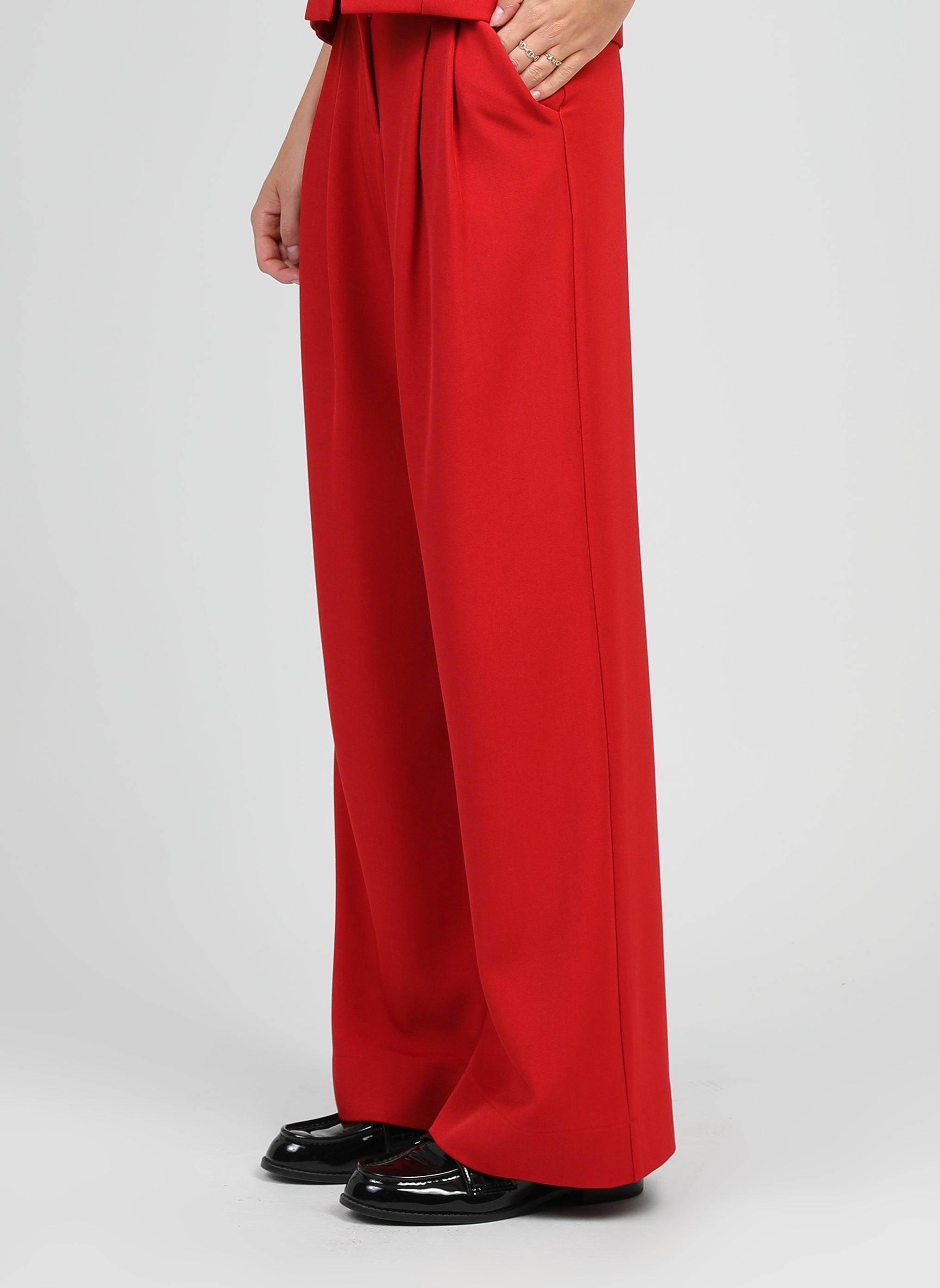 PANTALON PHELISE rouge