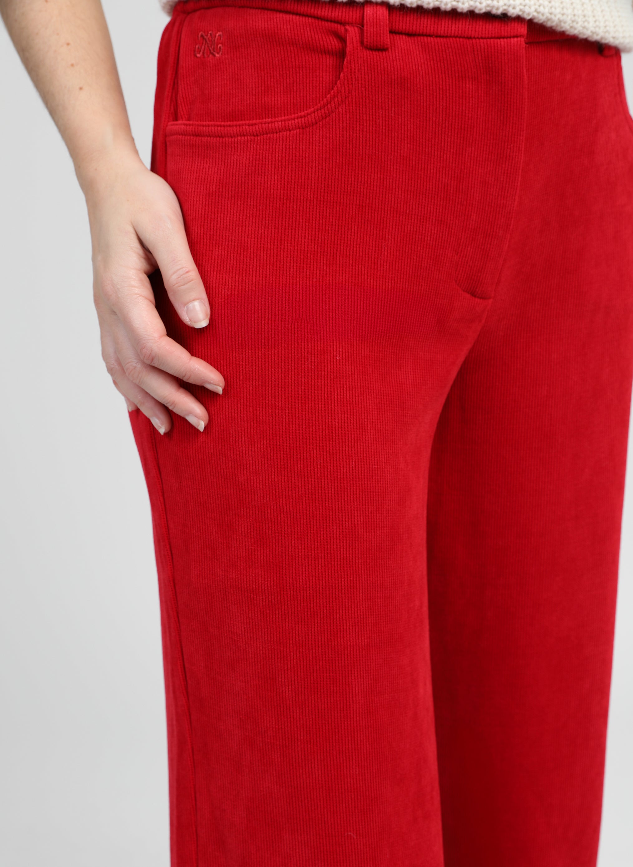 PANTALON PHILICIA rouge